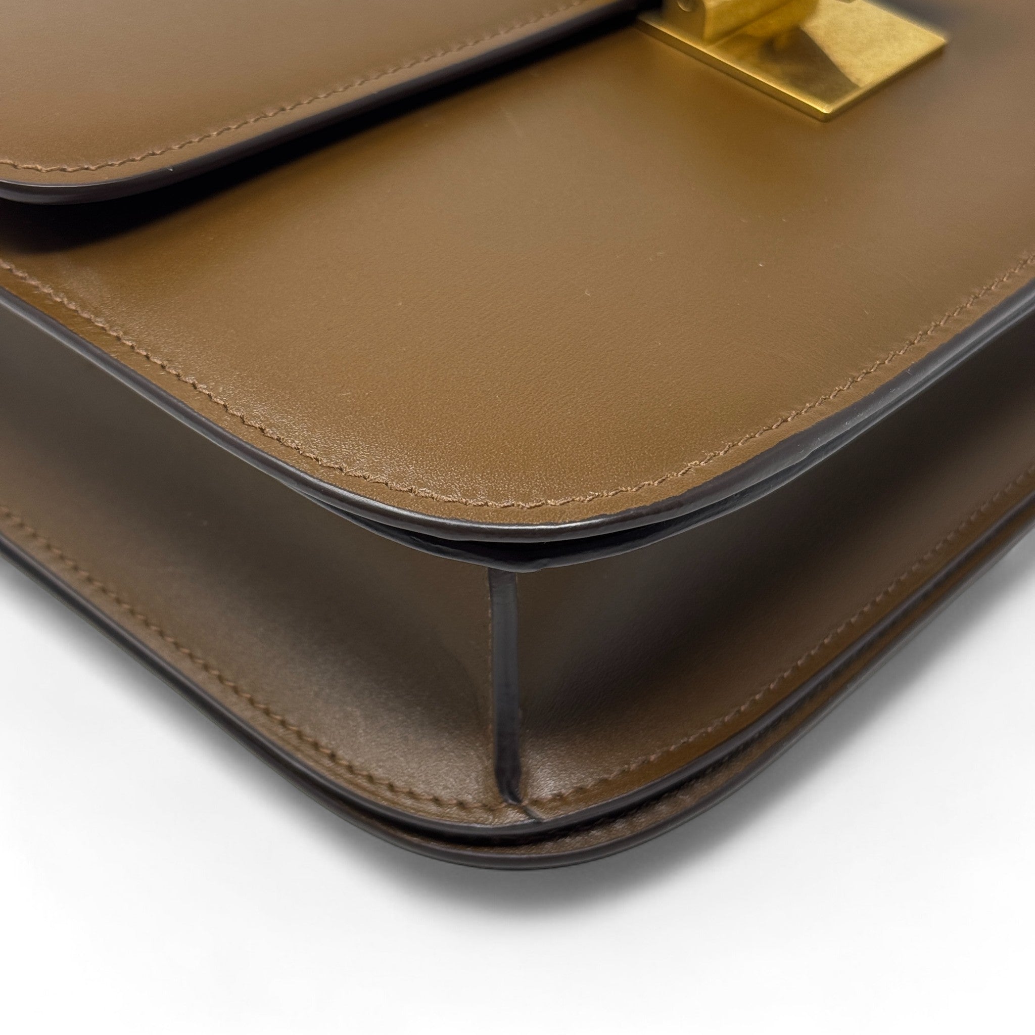 Celine Brown Medium Box Bag