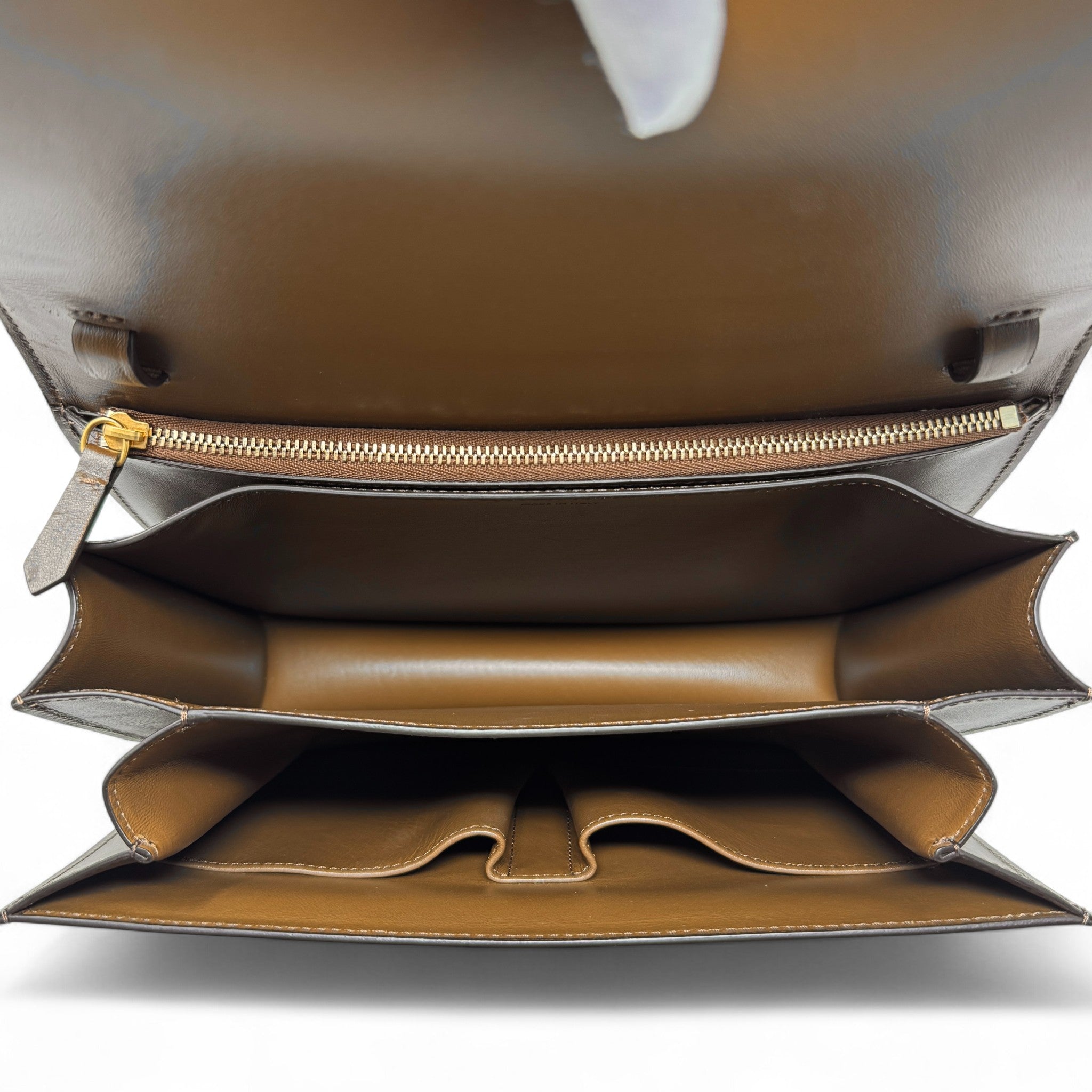 Celine Brown Medium Box Bag