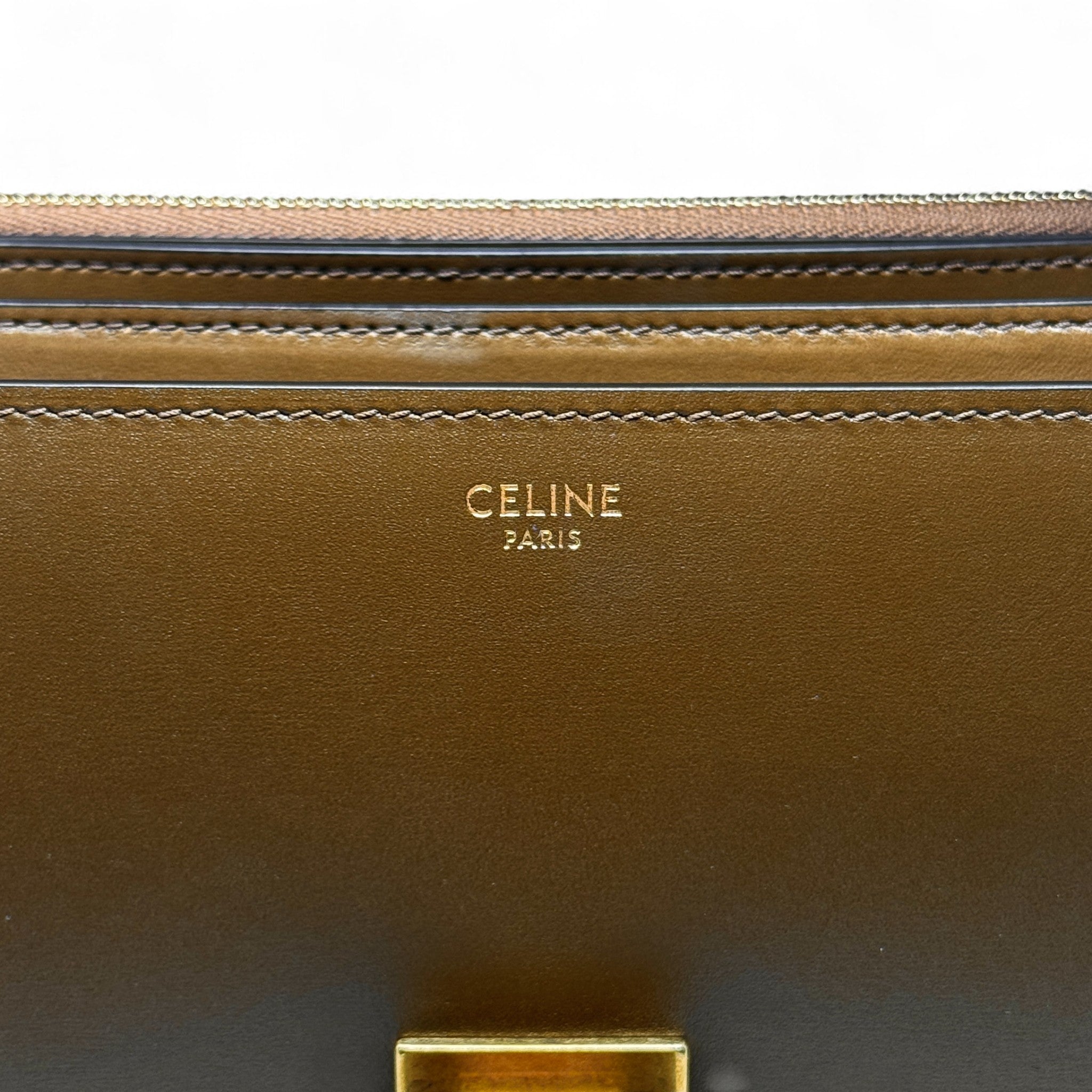 Celine Brown Medium Box Bag