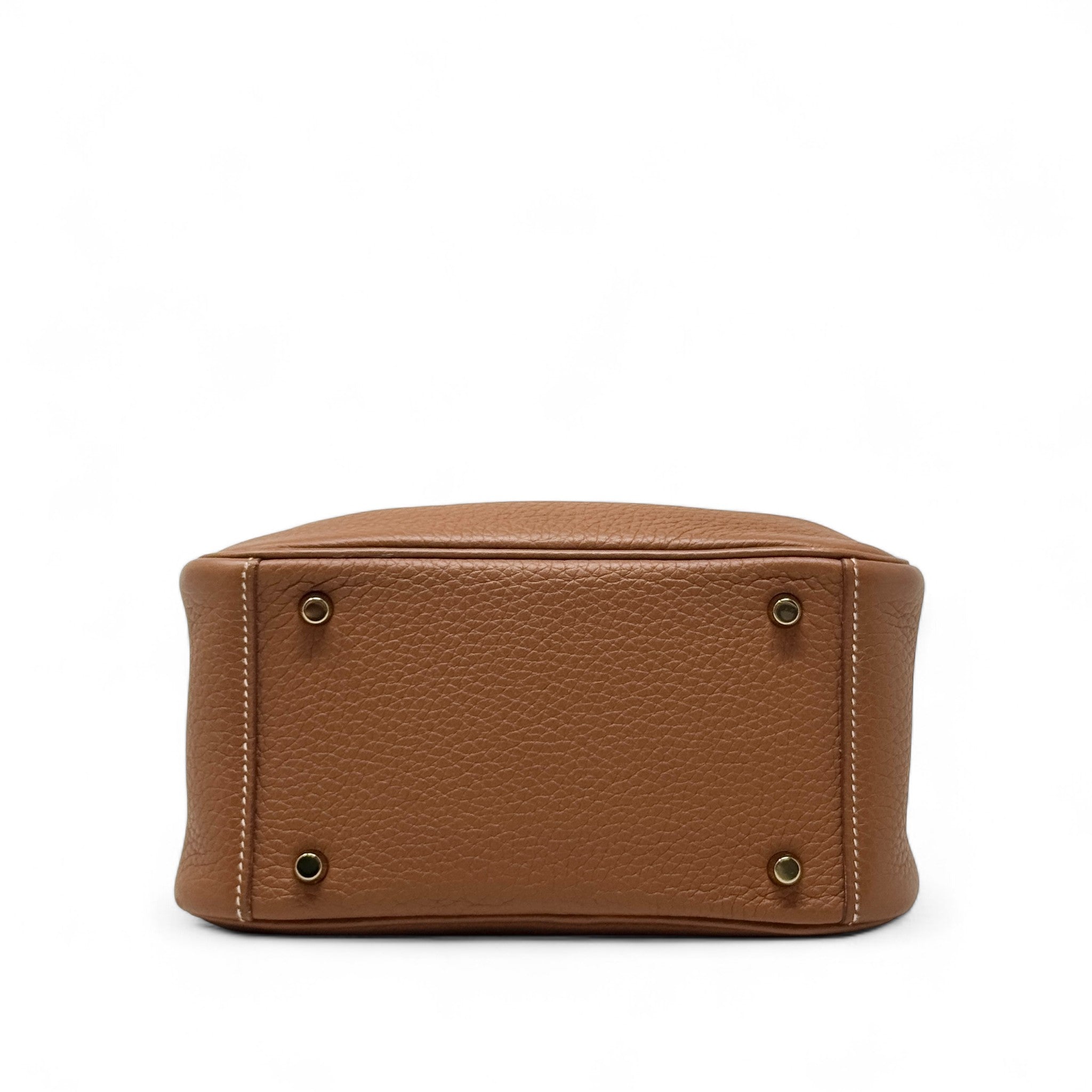 Hermes Gold Clemence Mini Lindy