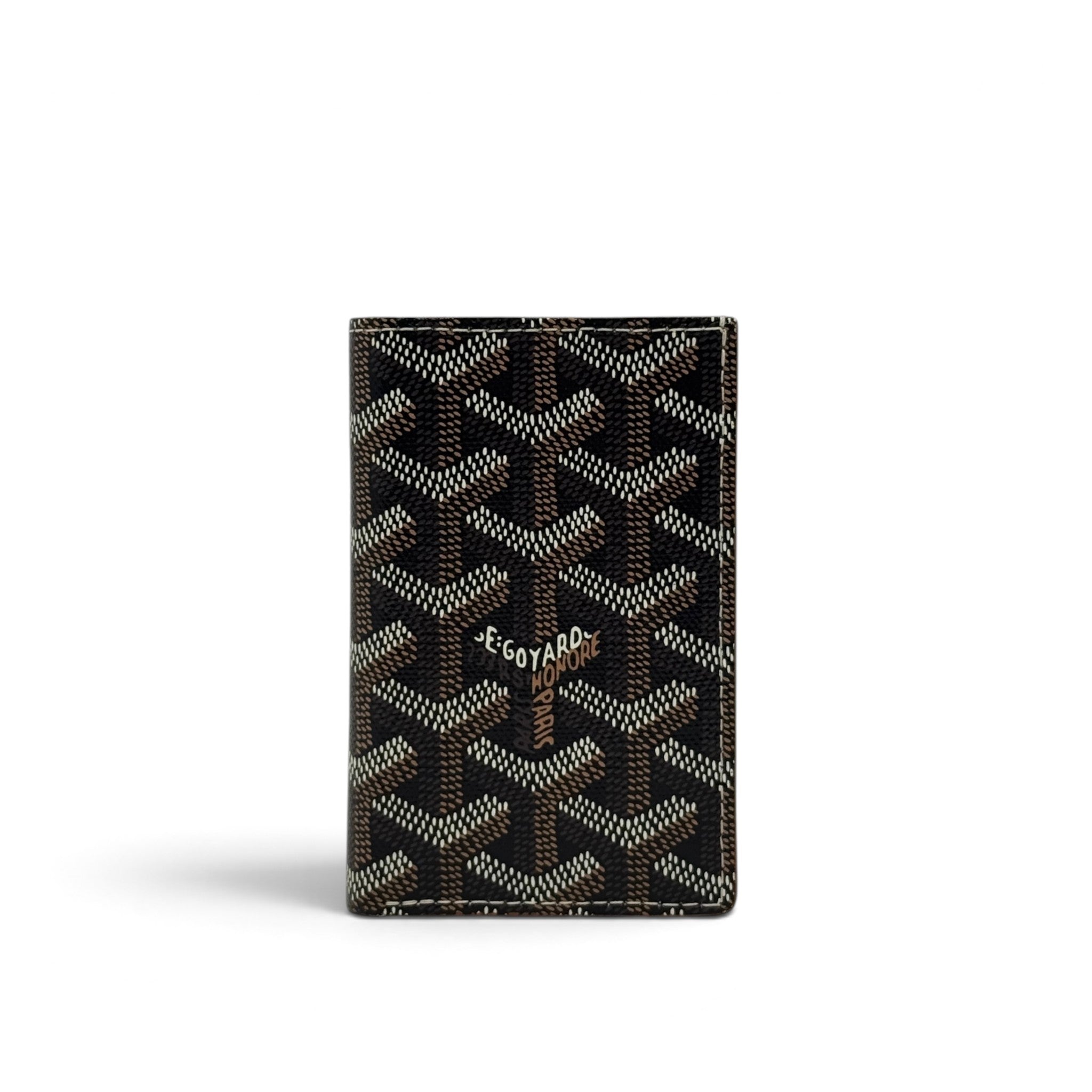 Goyard Black Goyardine Saint-Pierre Wallet