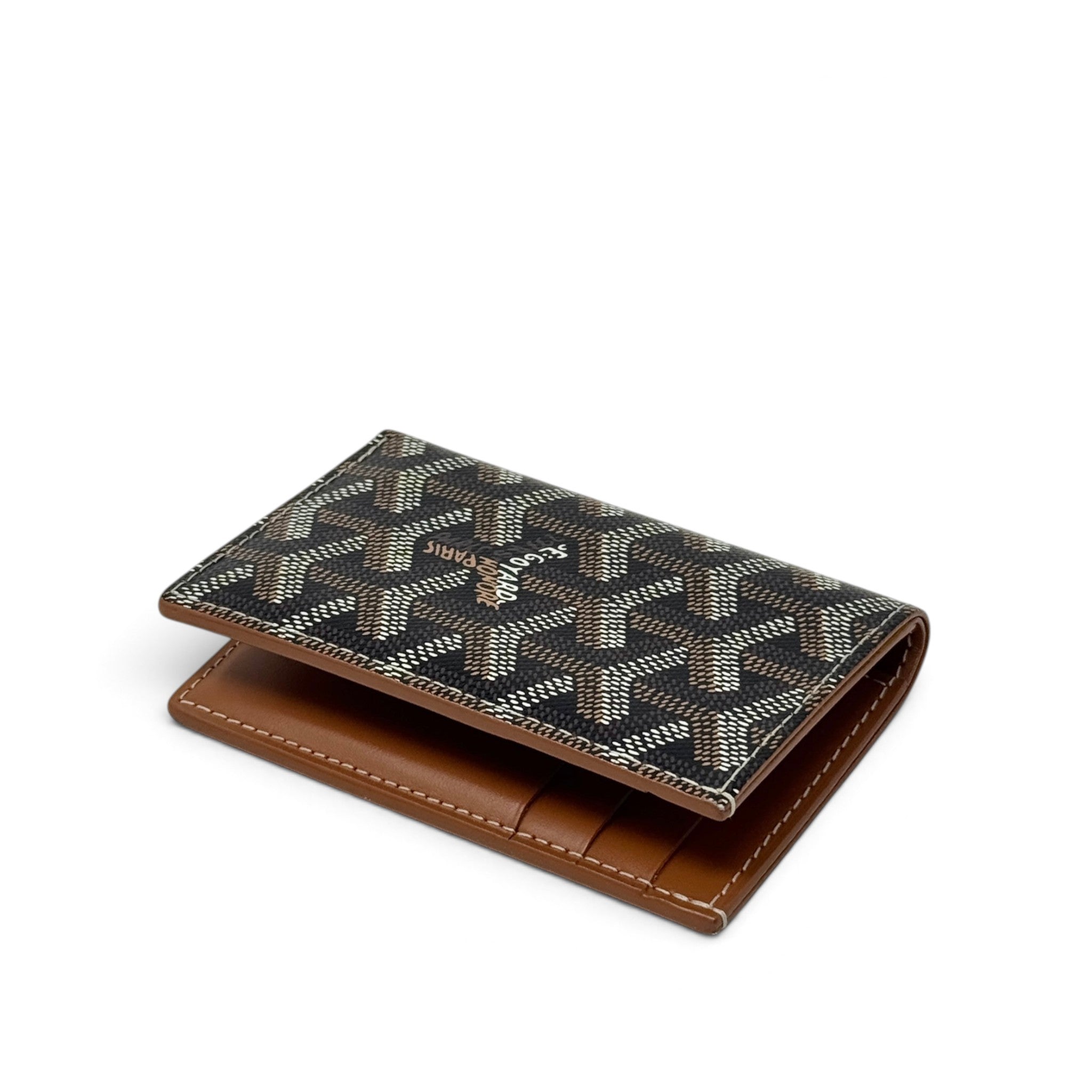 Goyard Black Goyardine Saint-Pierre Wallet