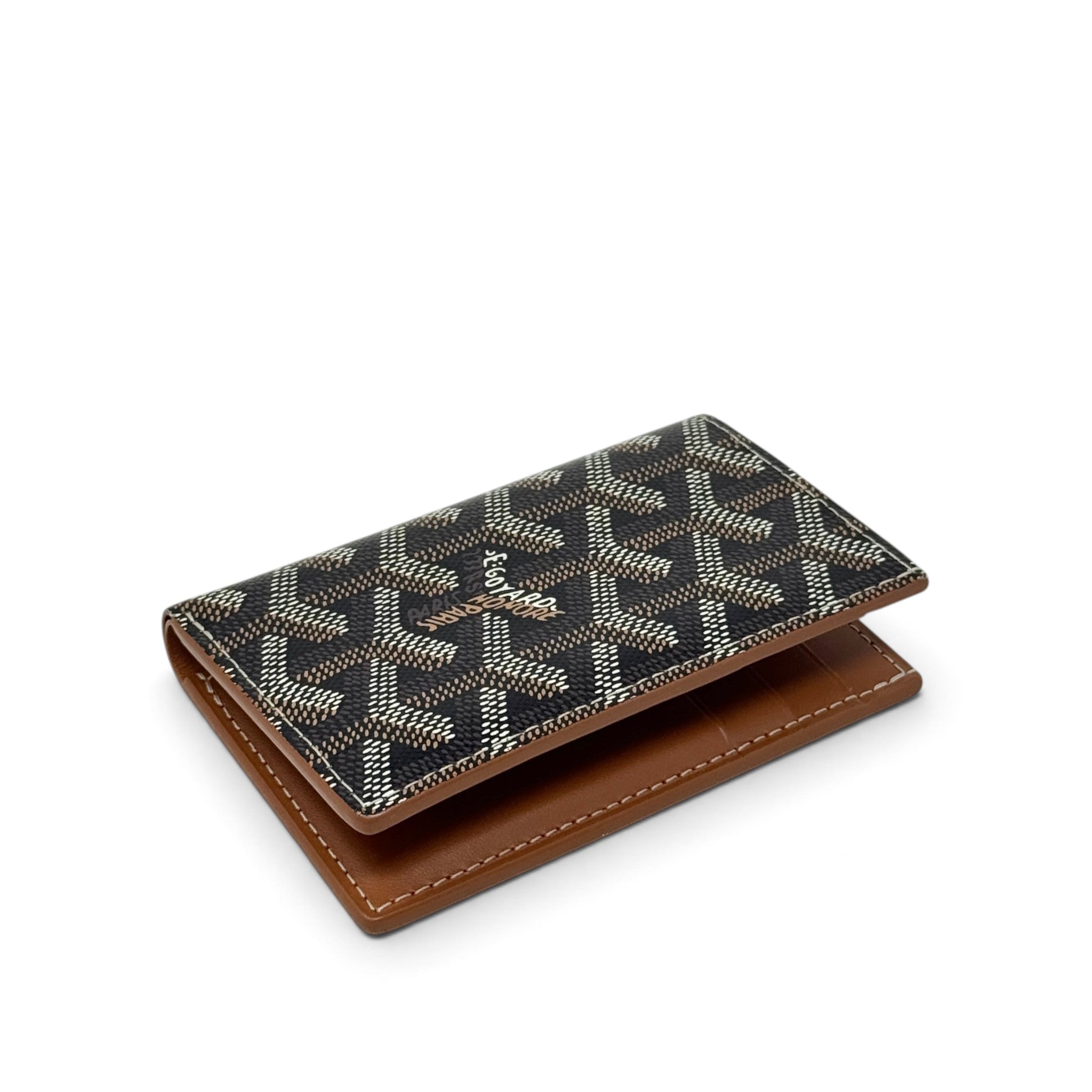 Goyard Black Goyardine Saint-Pierre Wallet