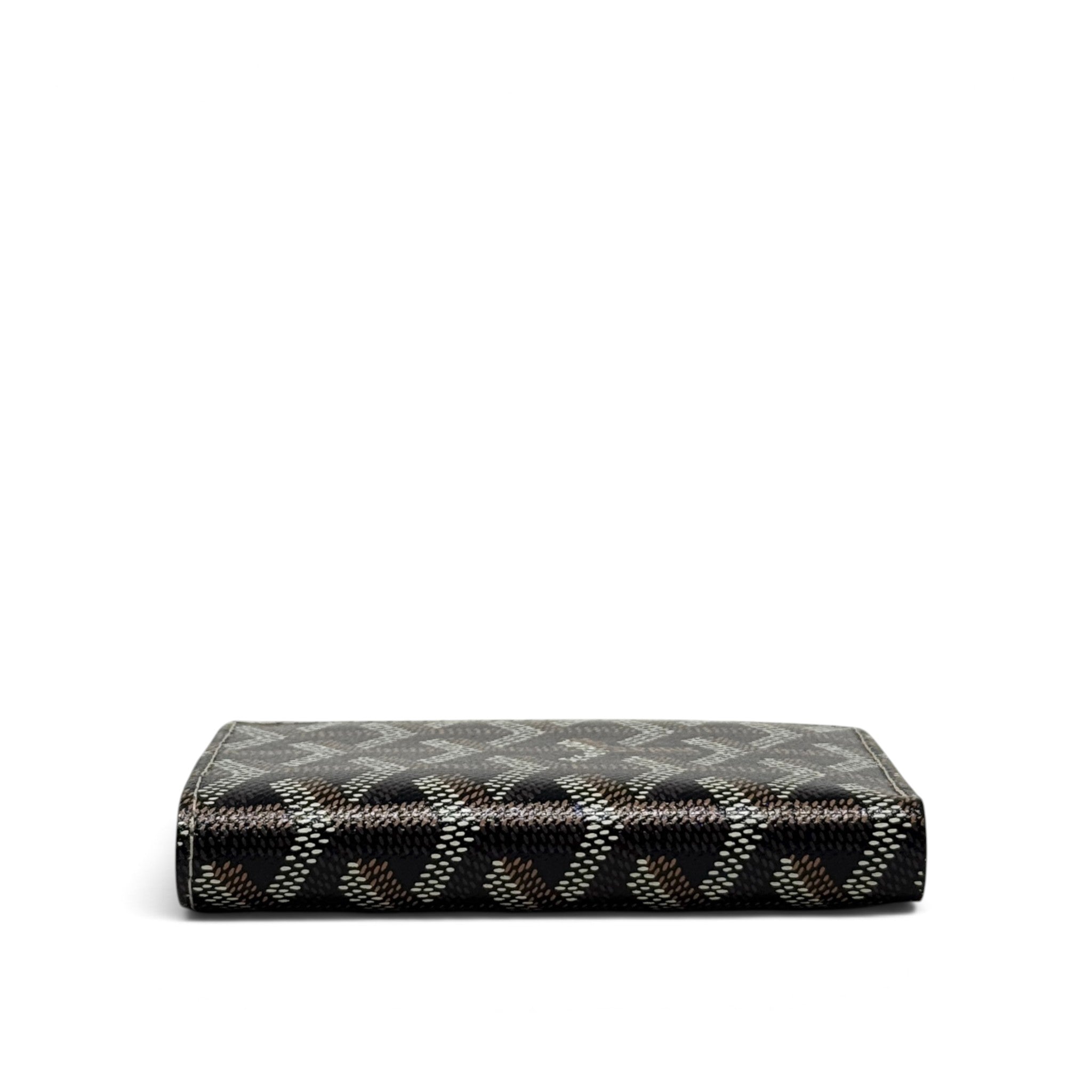 Goyard Black Goyardine Saint-Pierre Wallet