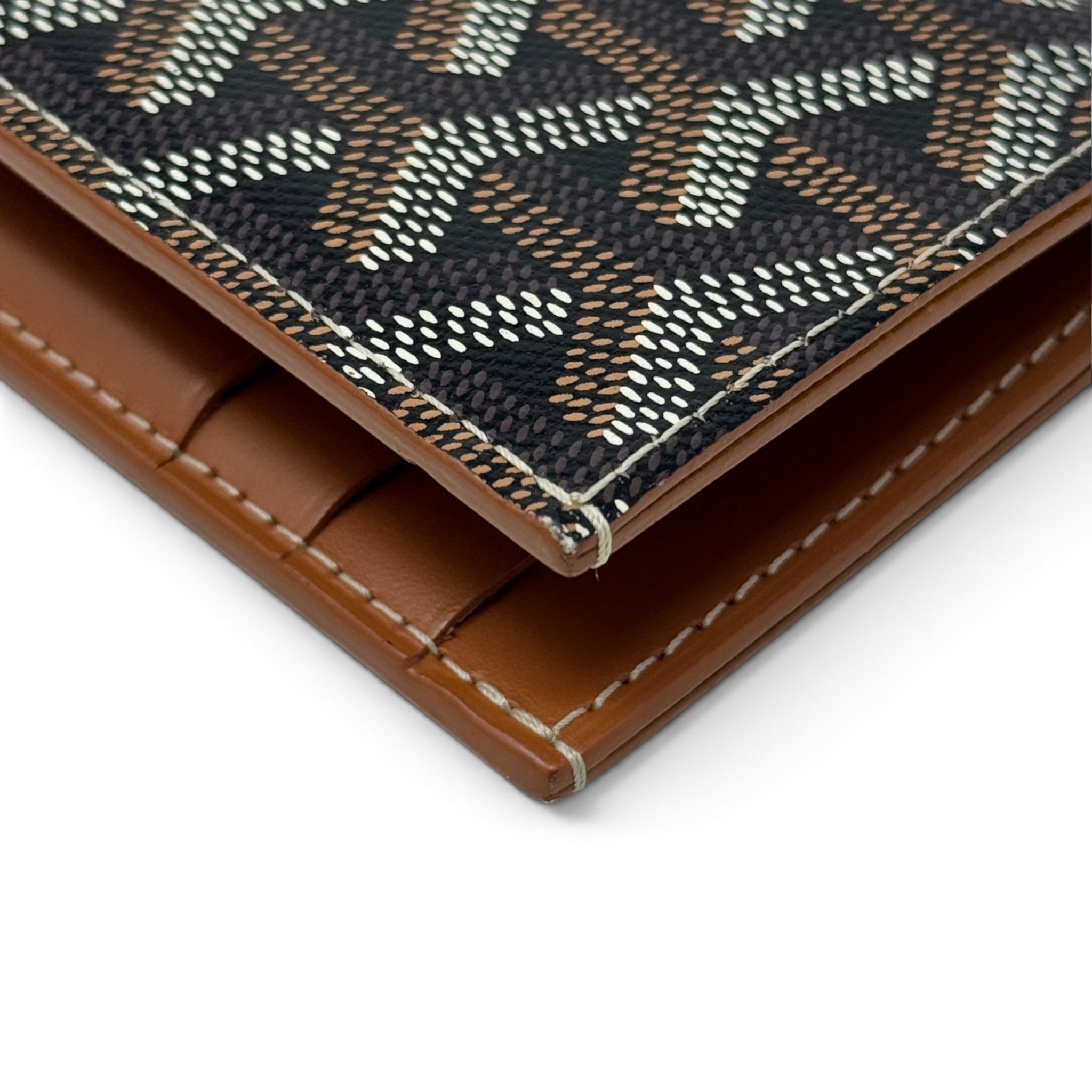 Goyard Black Goyardine Saint-Pierre Wallet