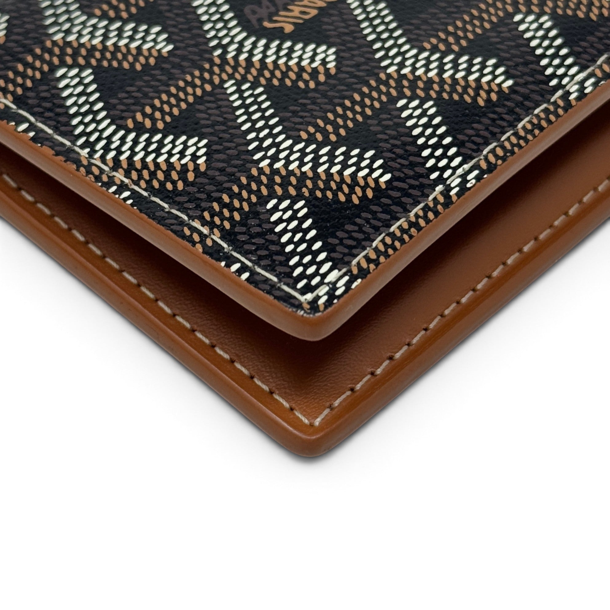 Goyard Black Goyardine Saint-Pierre Wallet