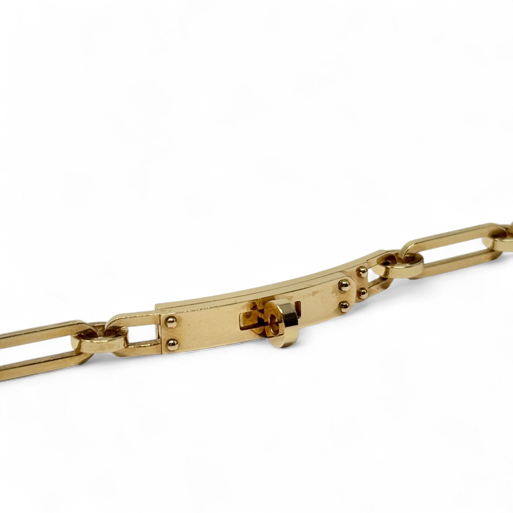 Hermes Gold Kelly Chaine Choker