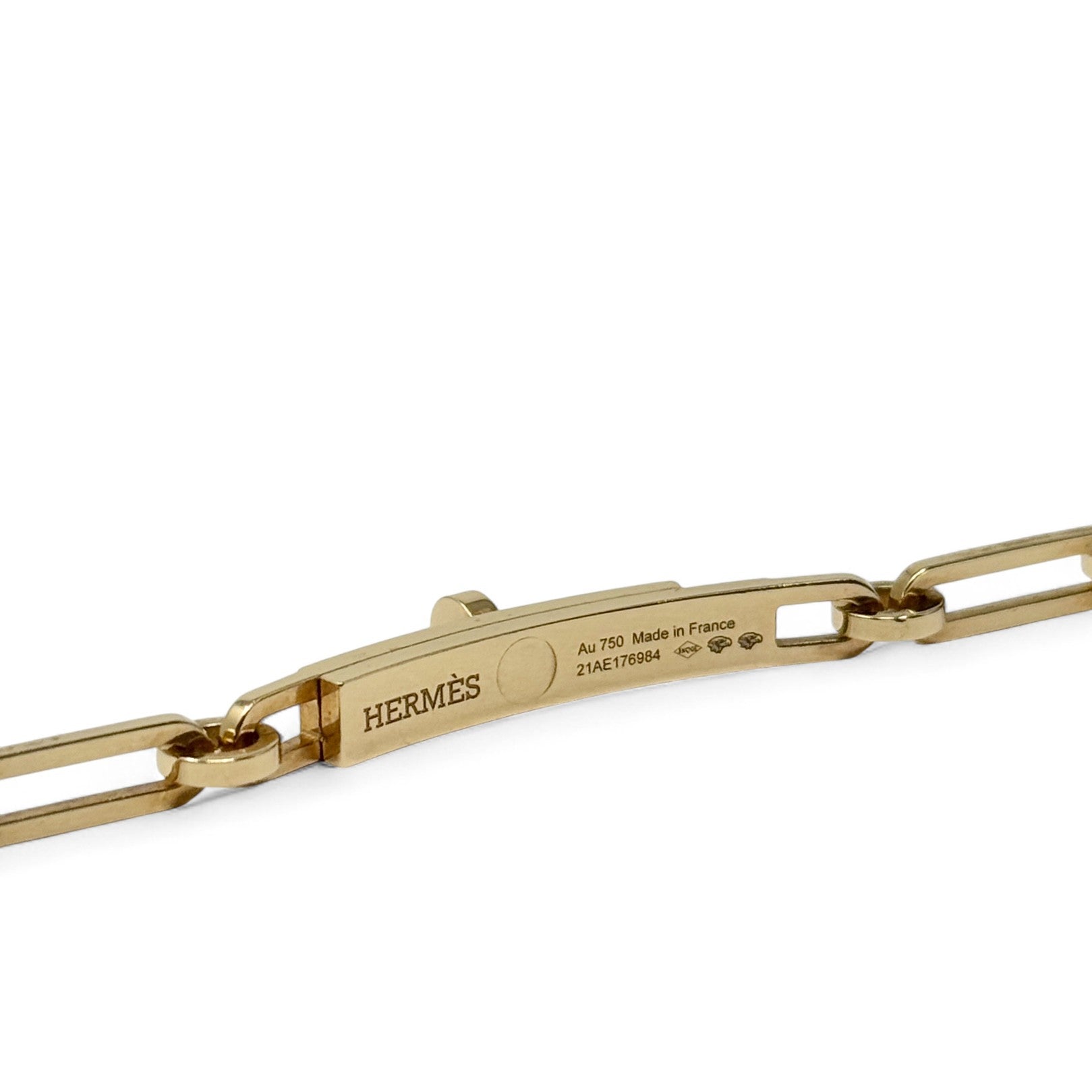 Hermes Gold Kelly Chaine Choker