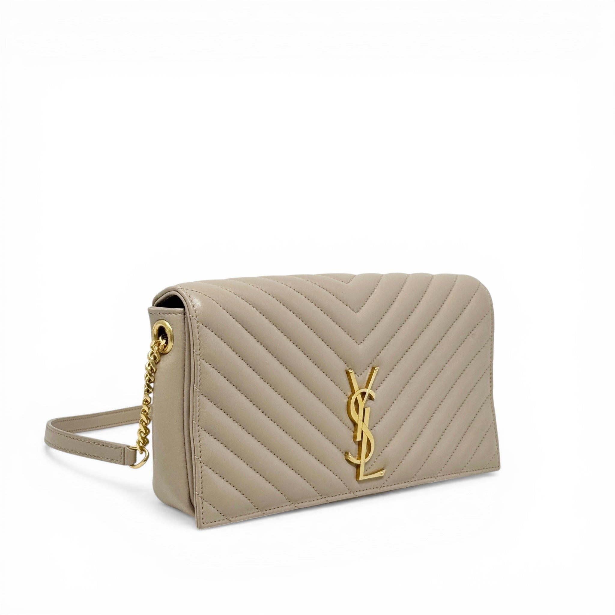 Saint Laurent Beige Kate 99 Bag