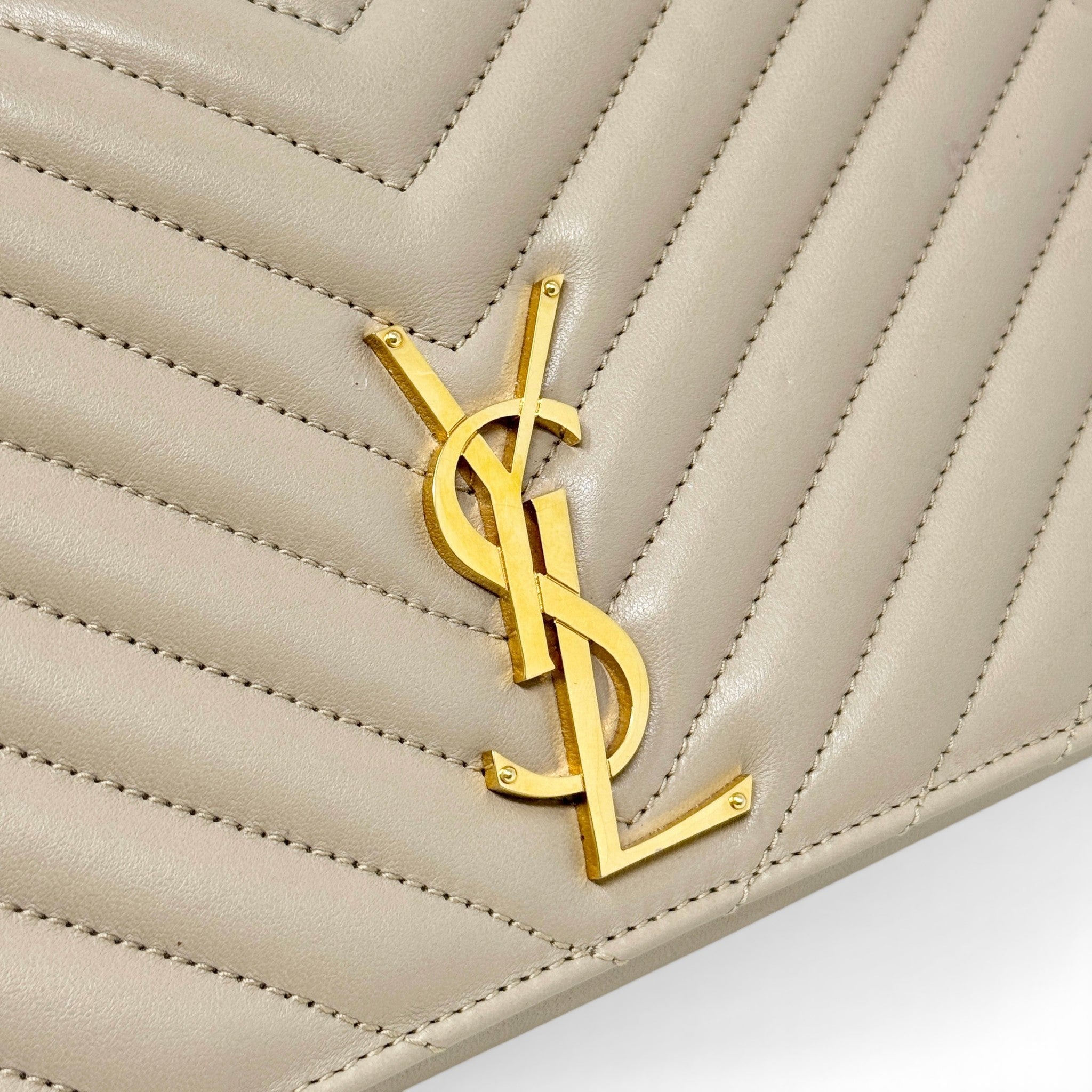 Saint Laurent Beige Kate 99 Bag