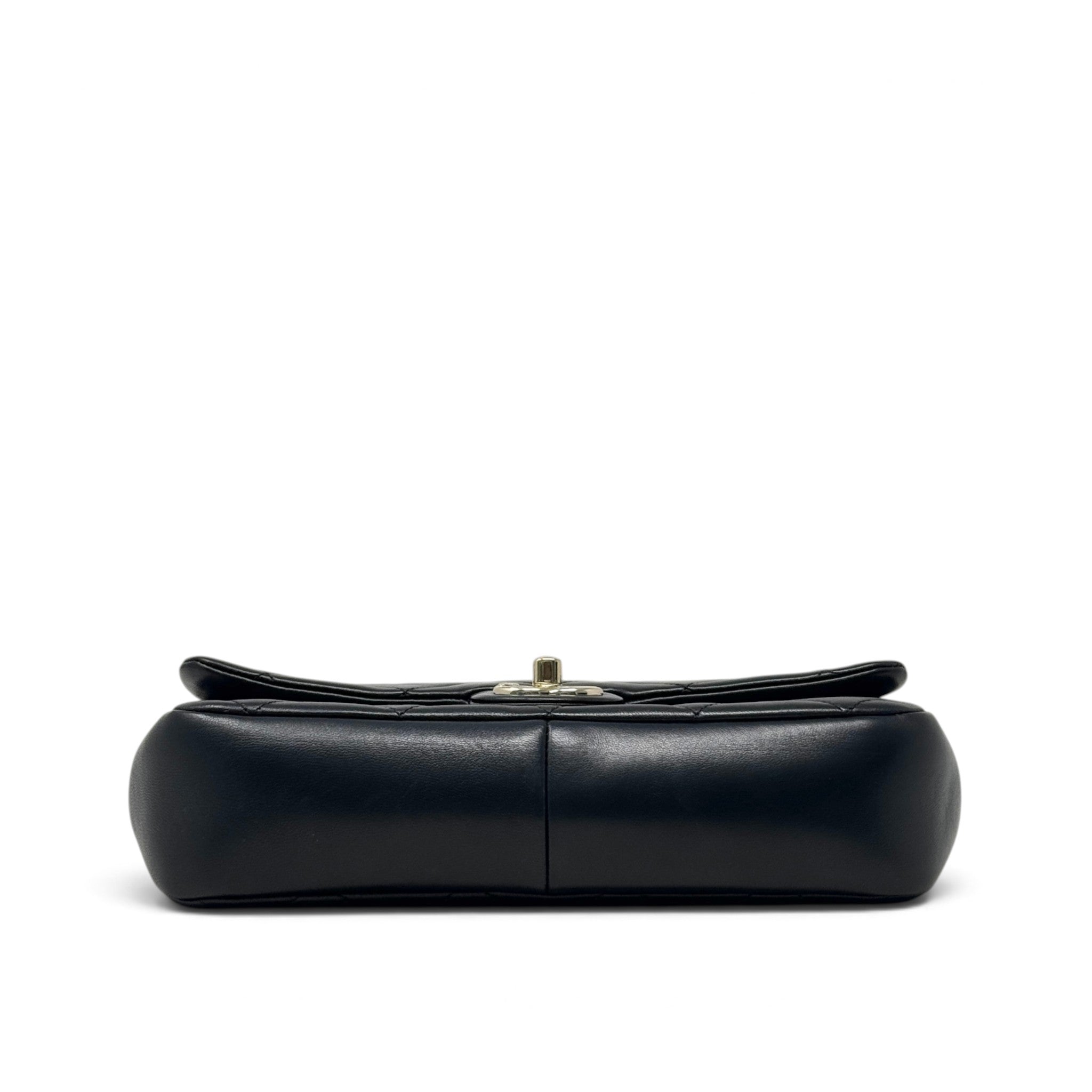 Chanel Black Elegant Chain Flap Bag
