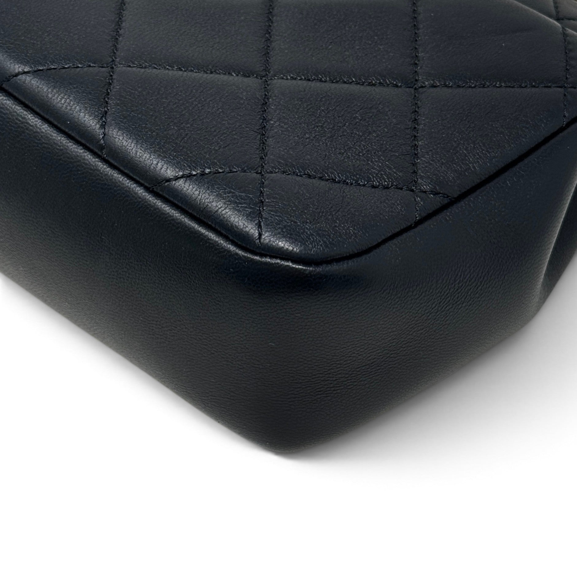 Chanel Black Elegant Chain Flap Bag