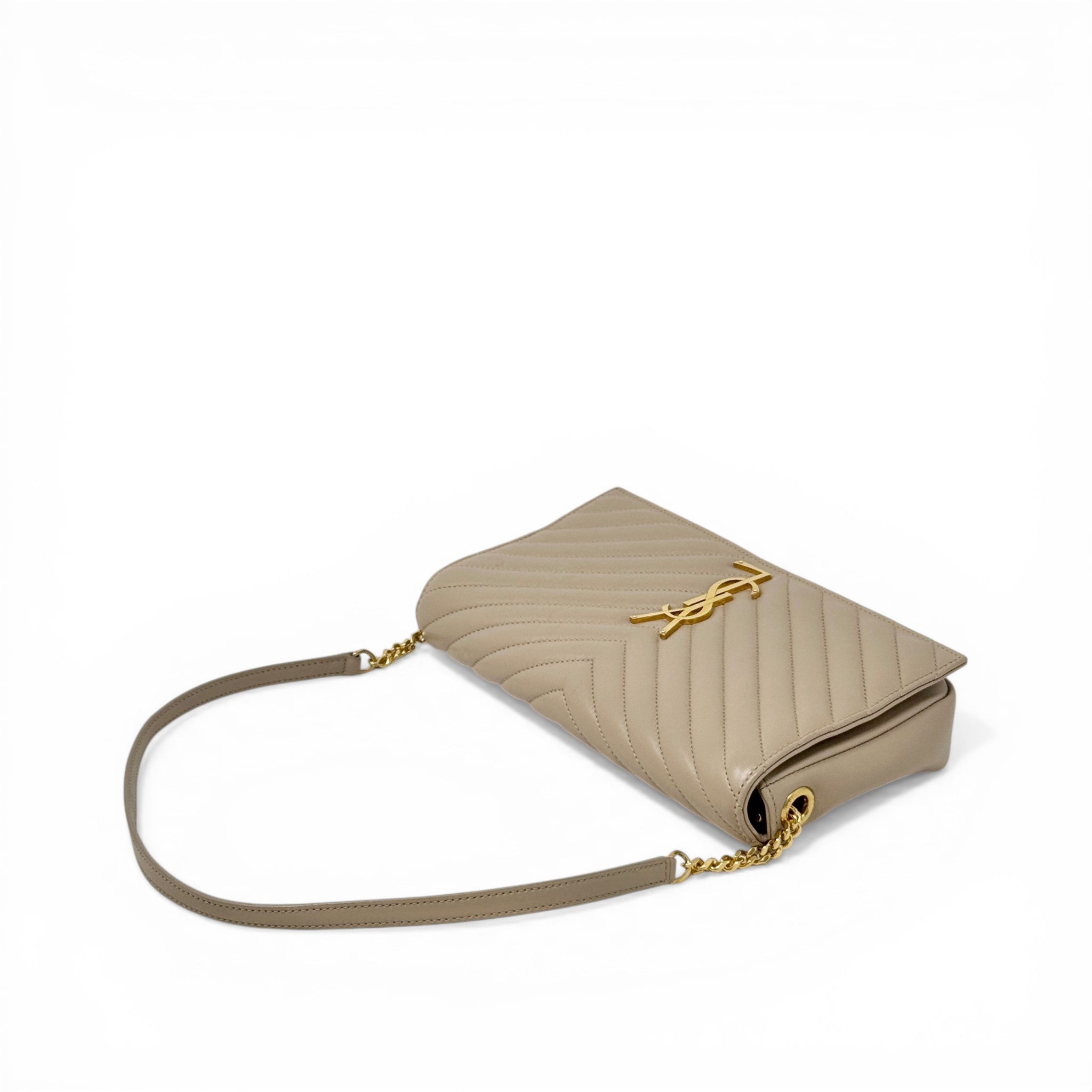 Saint Laurent Beige Kate 99 Bag