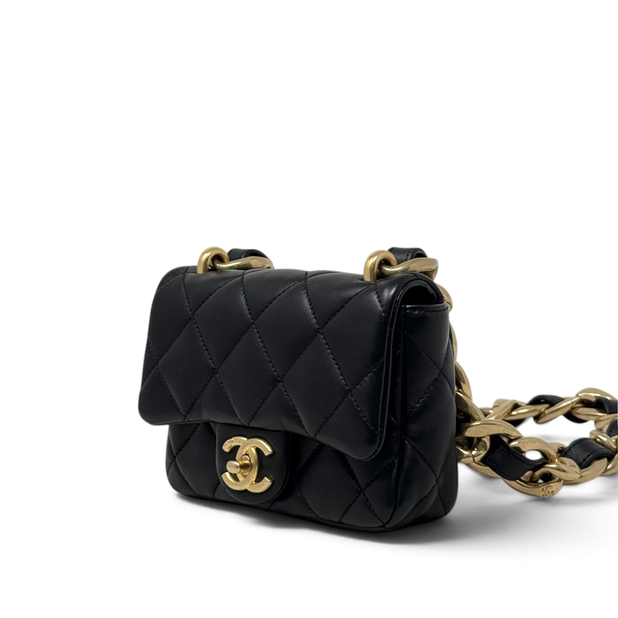 Chanel Black Mini Funky Town Flap