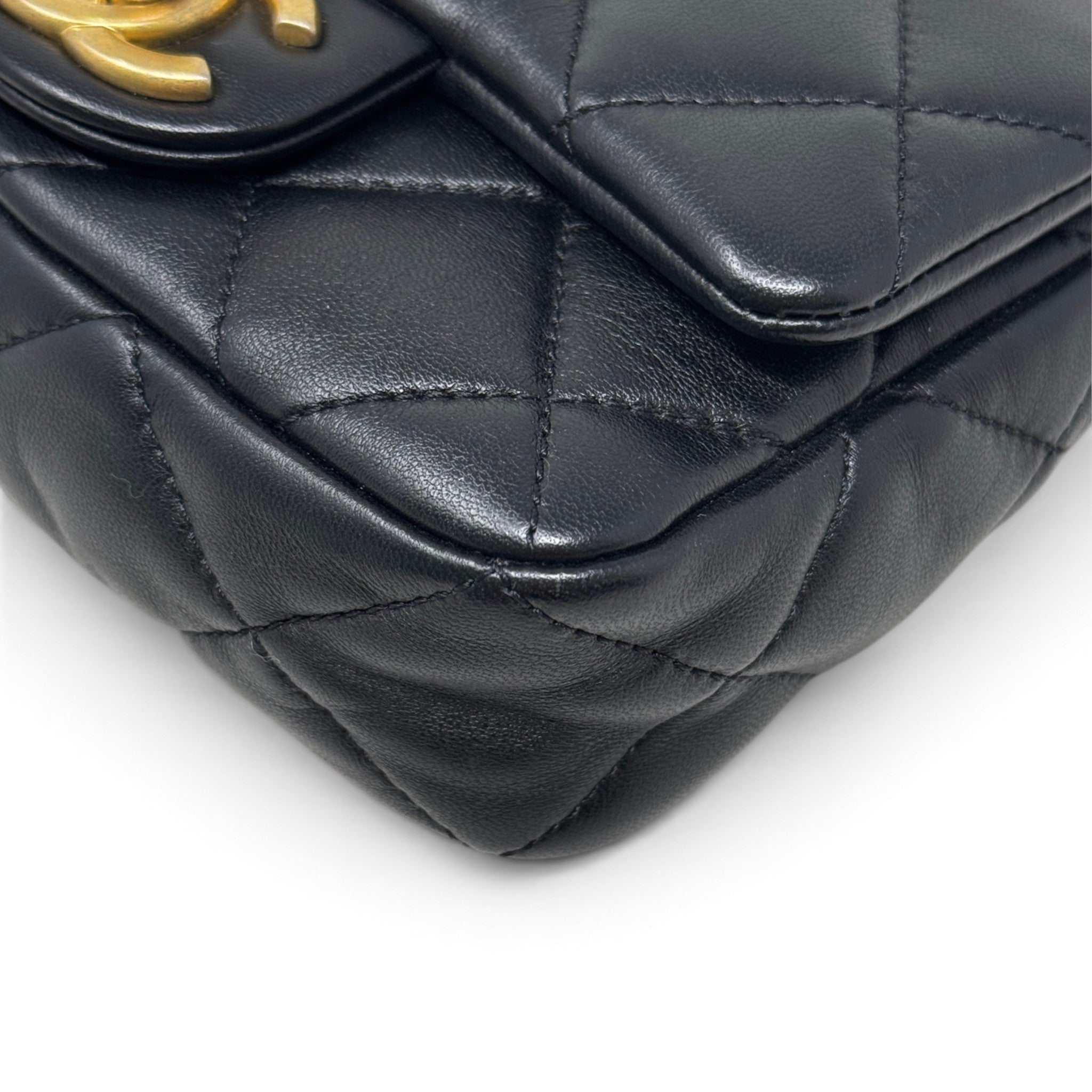 Chanel Black Mini Funky Town Flap