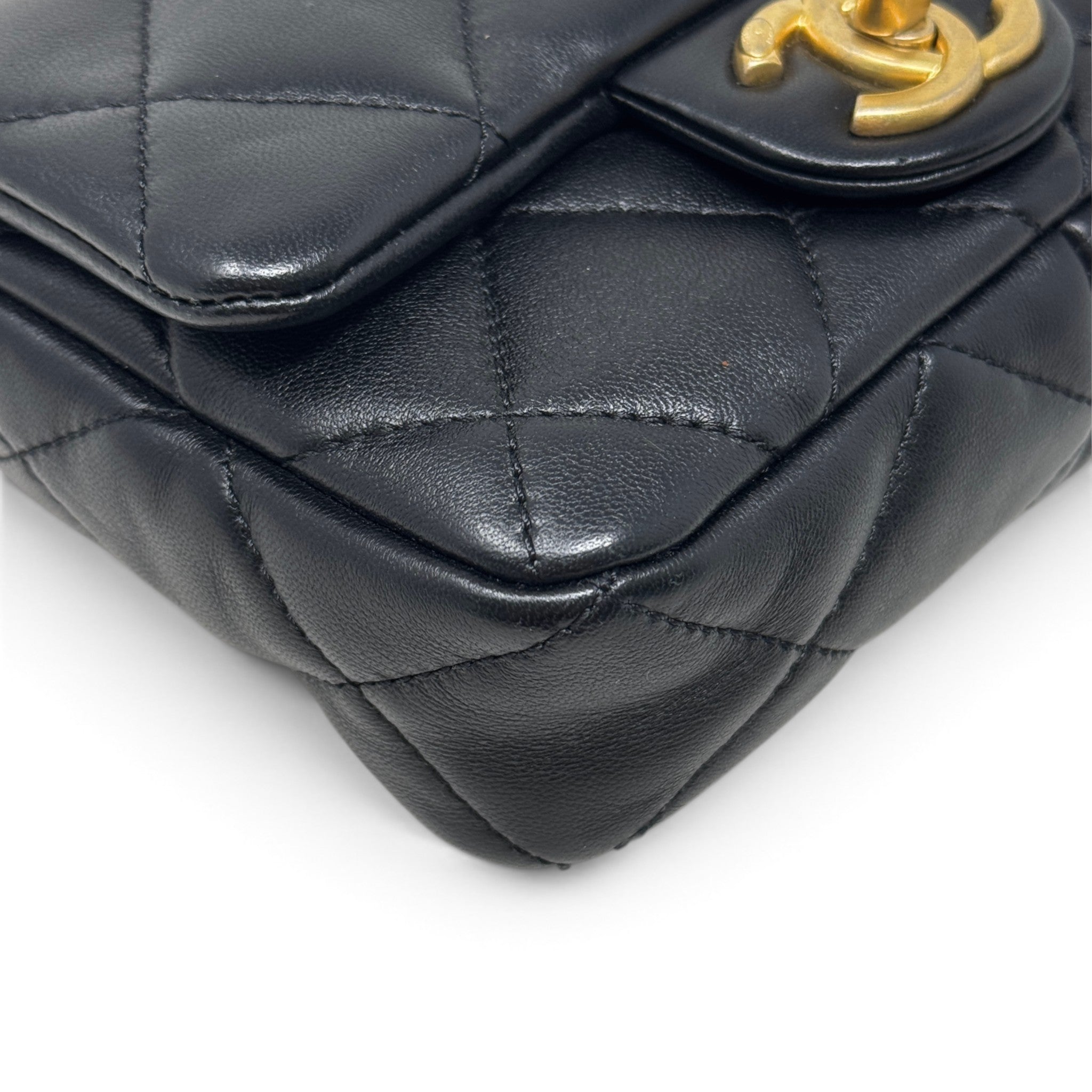 Chanel Black Mini Funky Town Flap