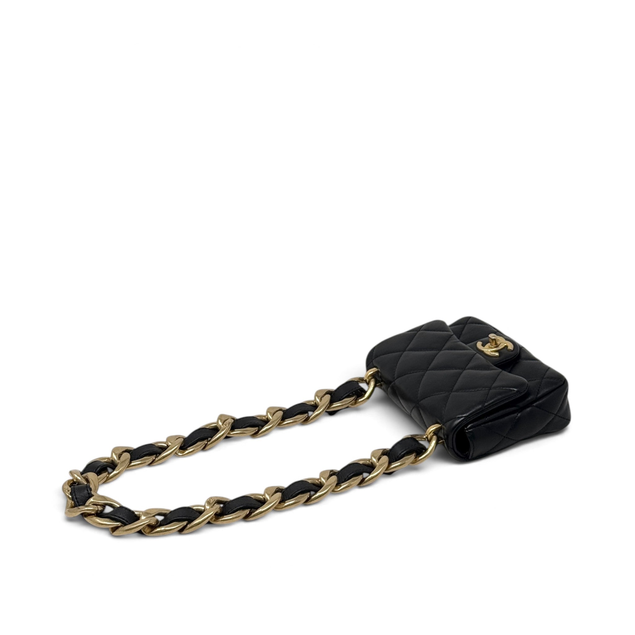 Chanel Black Mini Funky Town Flap