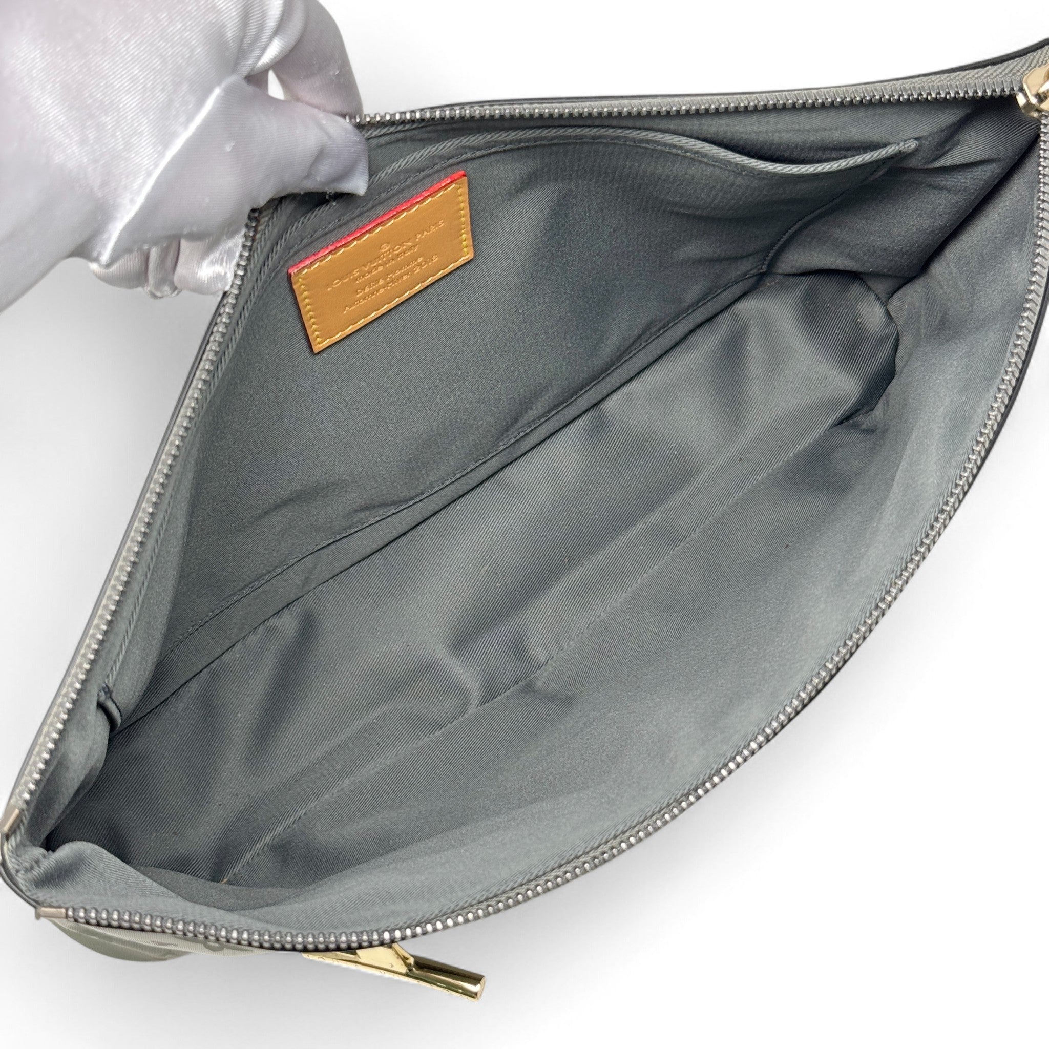 Louis Vuitton Grey Monogram Cosmos Pochette