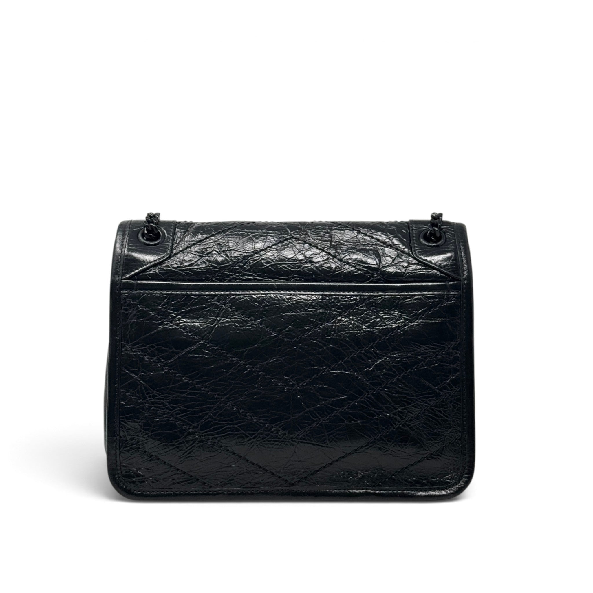Saint Laurent Black Vintage Niki Baby