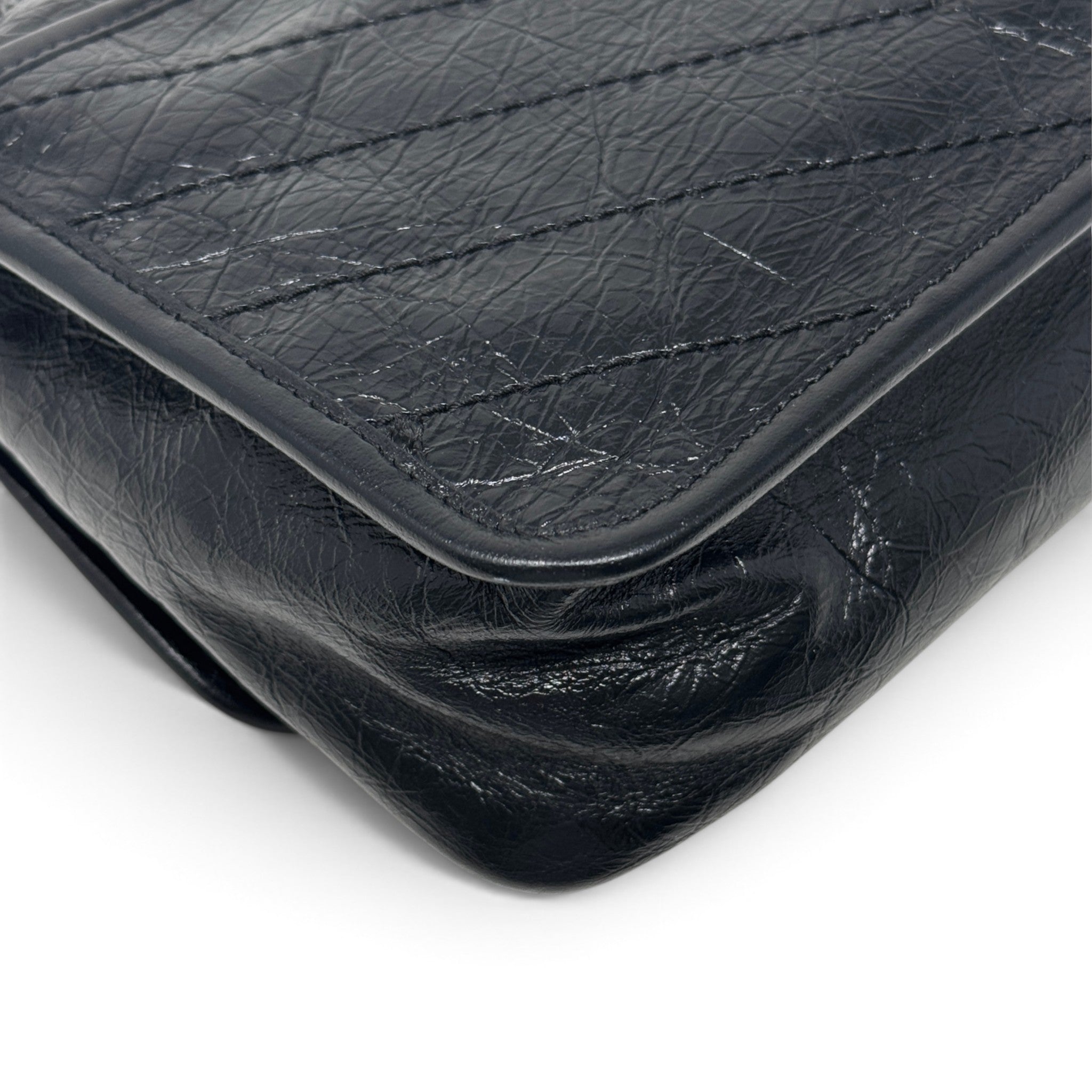 Saint Laurent Black Vintage Niki Baby