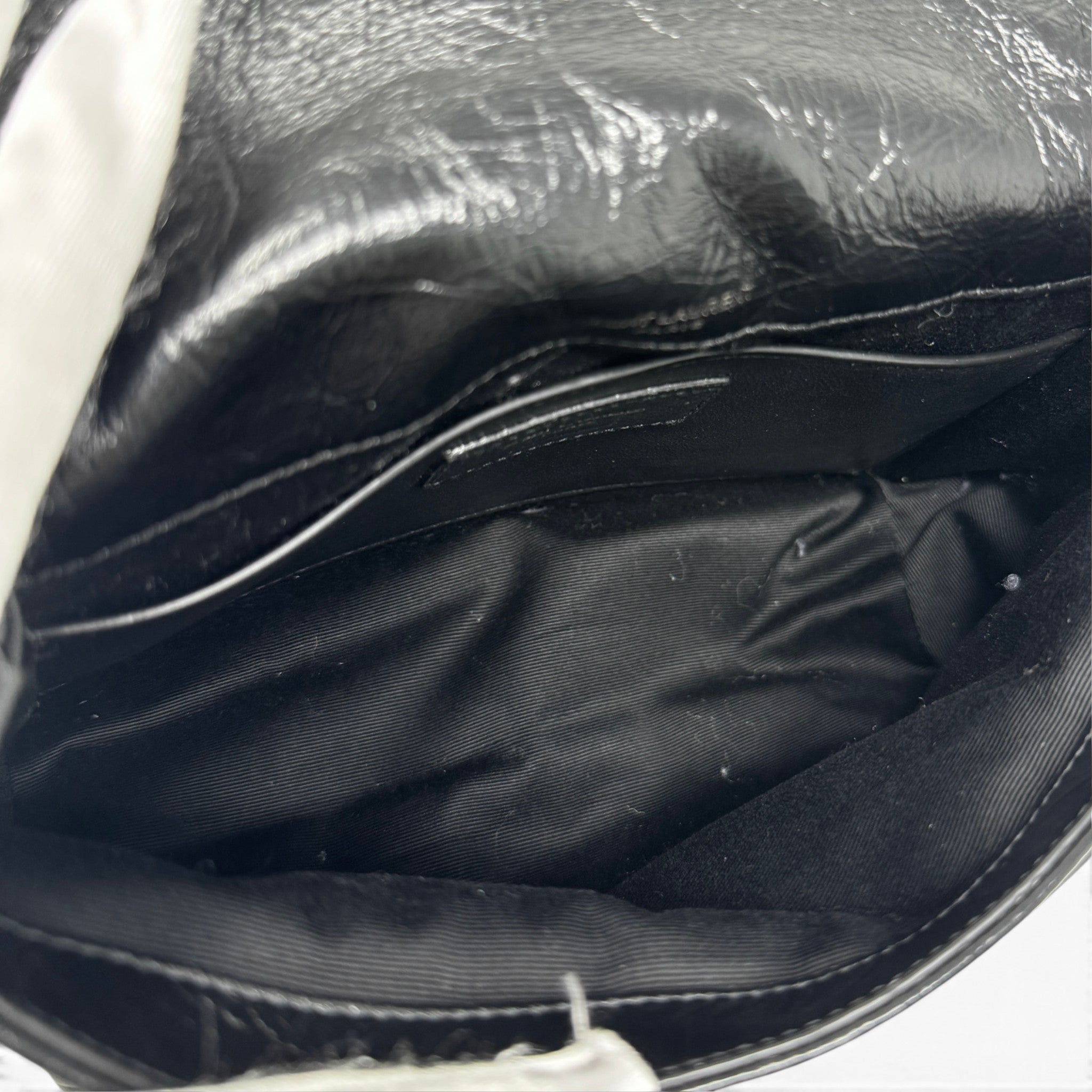 Saint Laurent Black Vintage Niki Baby