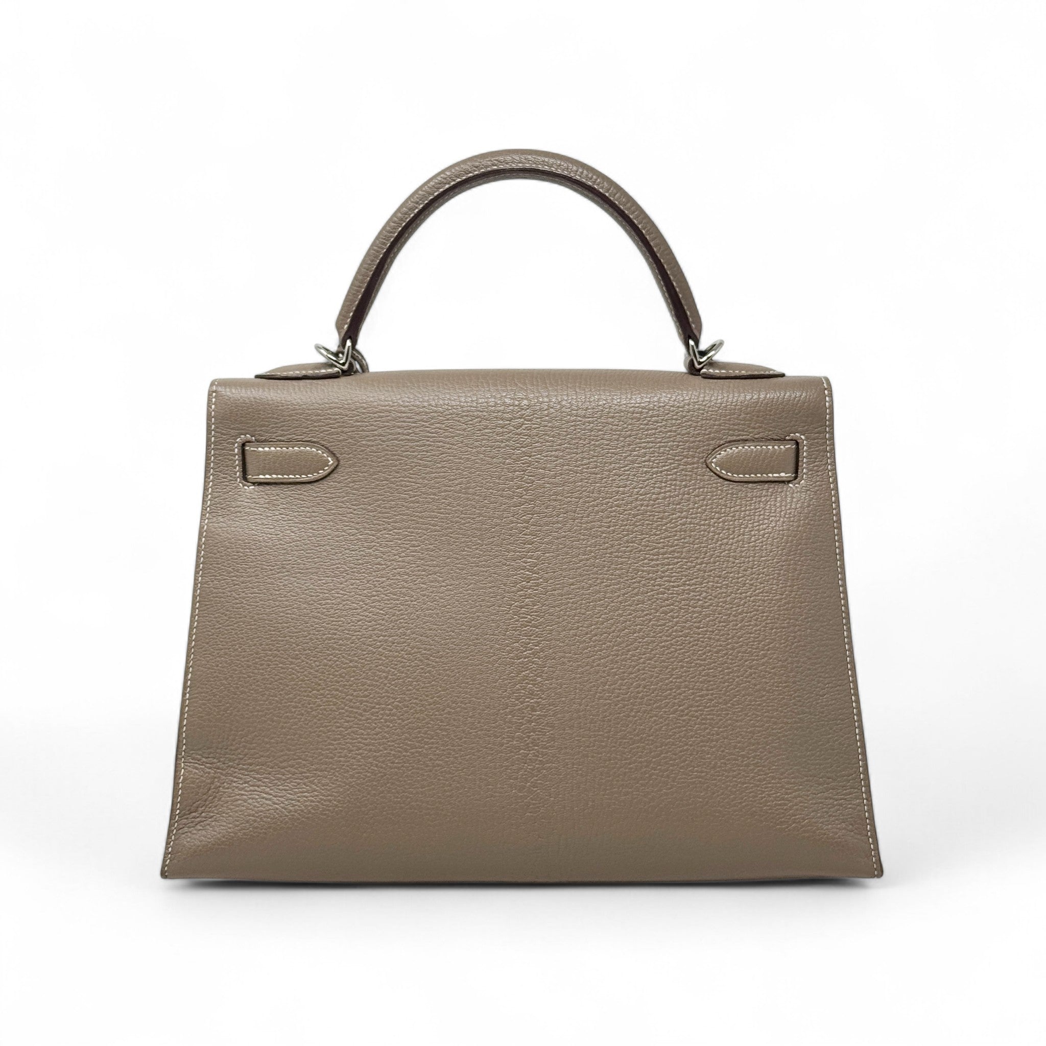 Hermes Etoupe Chevre Kelly 32