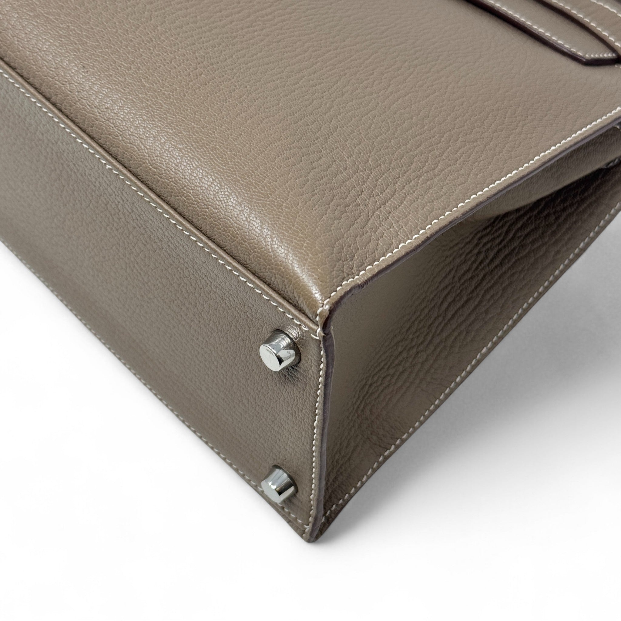 Hermes Etoupe Chevre Kelly 32