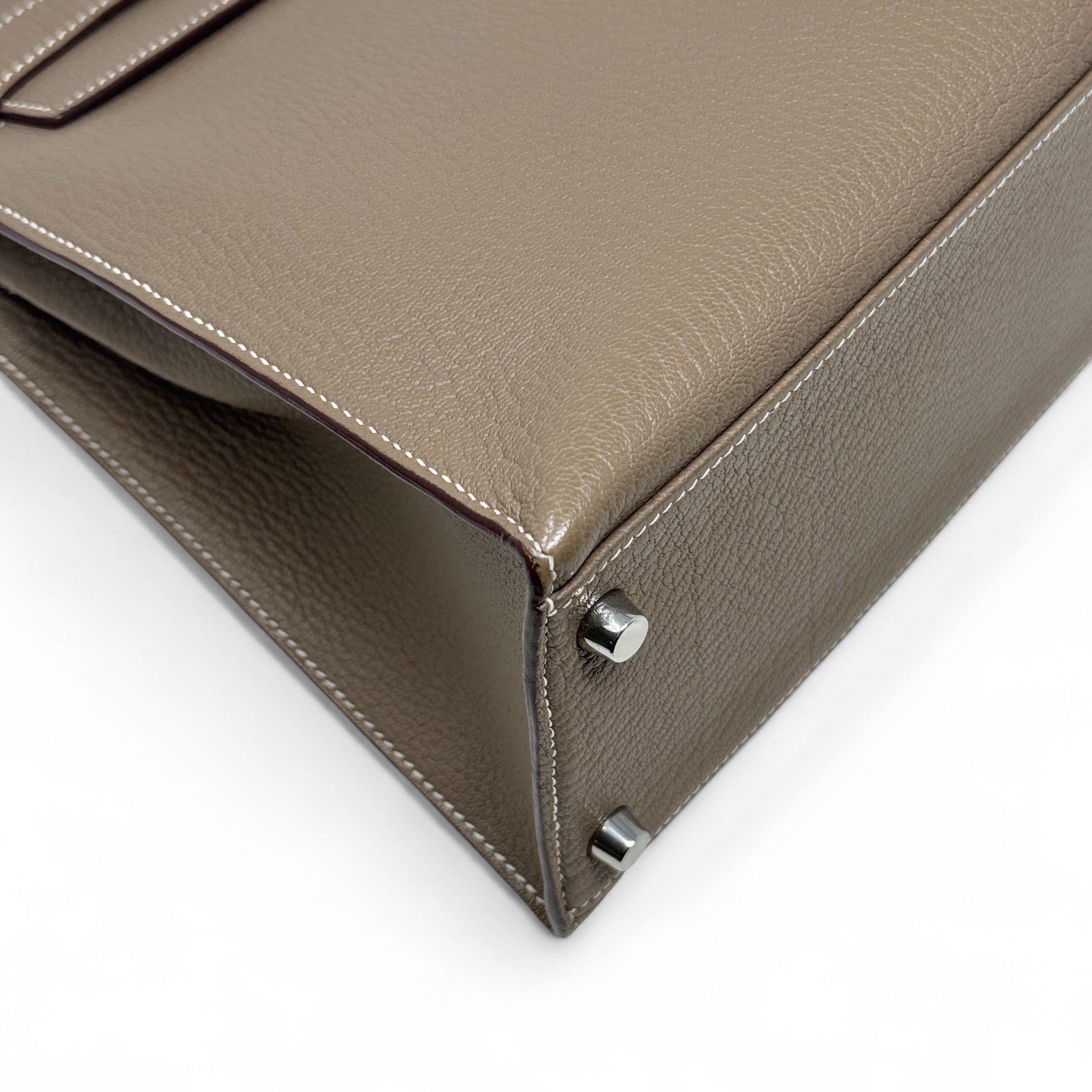 Hermes Etoupe Chevre Kelly 32