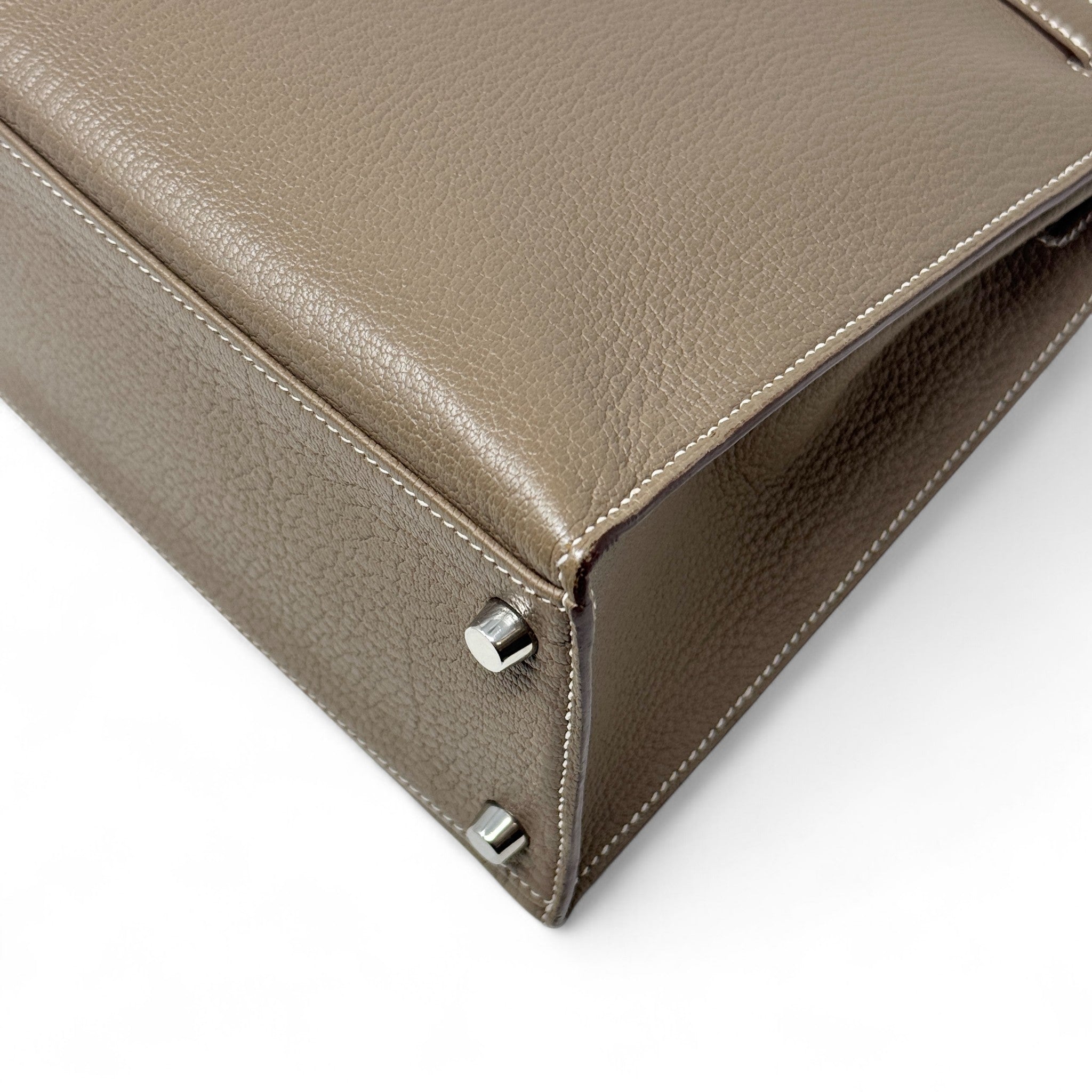 Hermes Etoupe Chevre Kelly 32