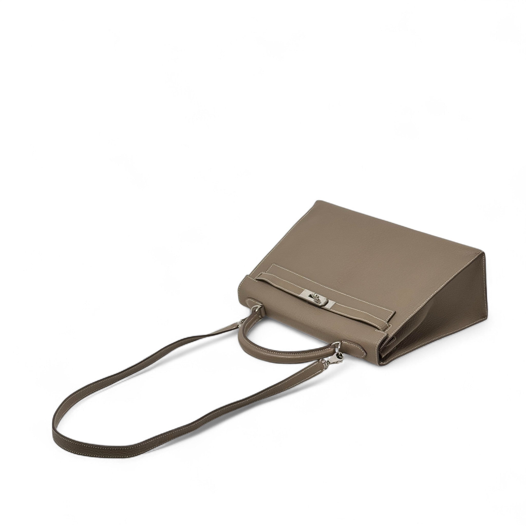 Hermes Etoupe Chevre Kelly 32