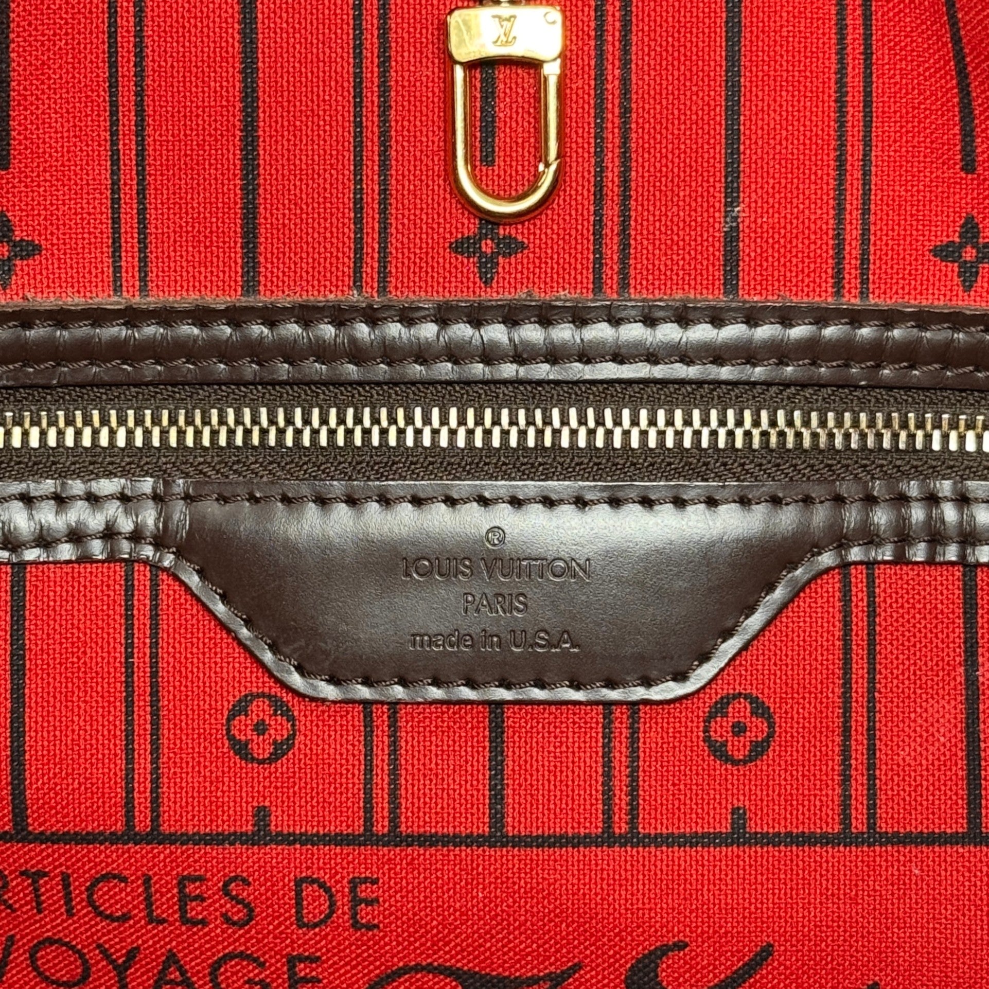 Louis Vuitton Damier Ebene Neverfull GM