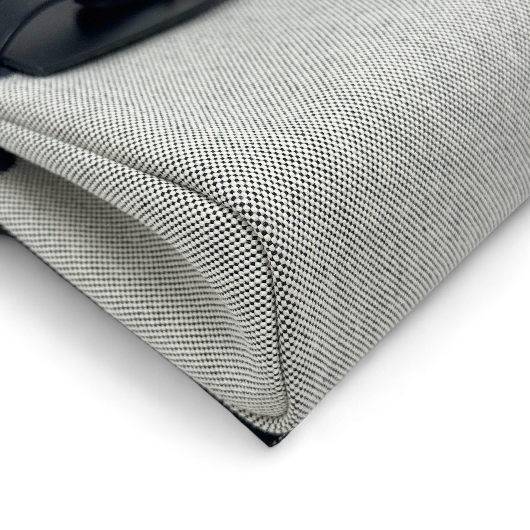 Hermes Ecru Canvas Mini Herbag