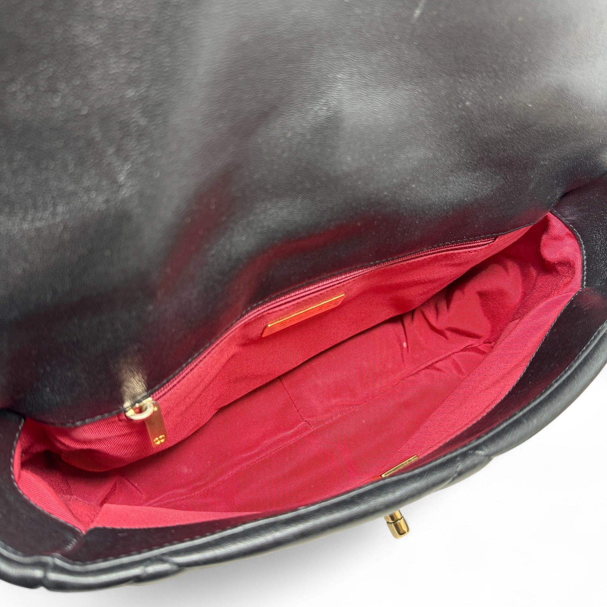 Chanel Black Medium 19 Flap