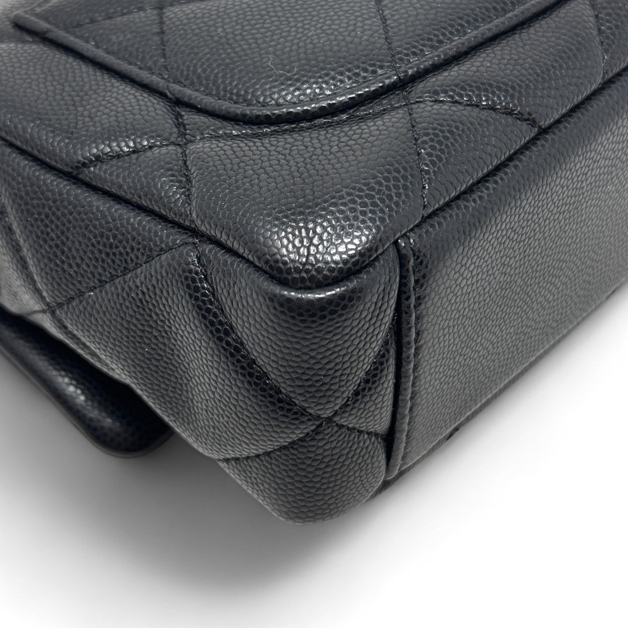 Chanel Black Mini Twist Your Buttons Flap