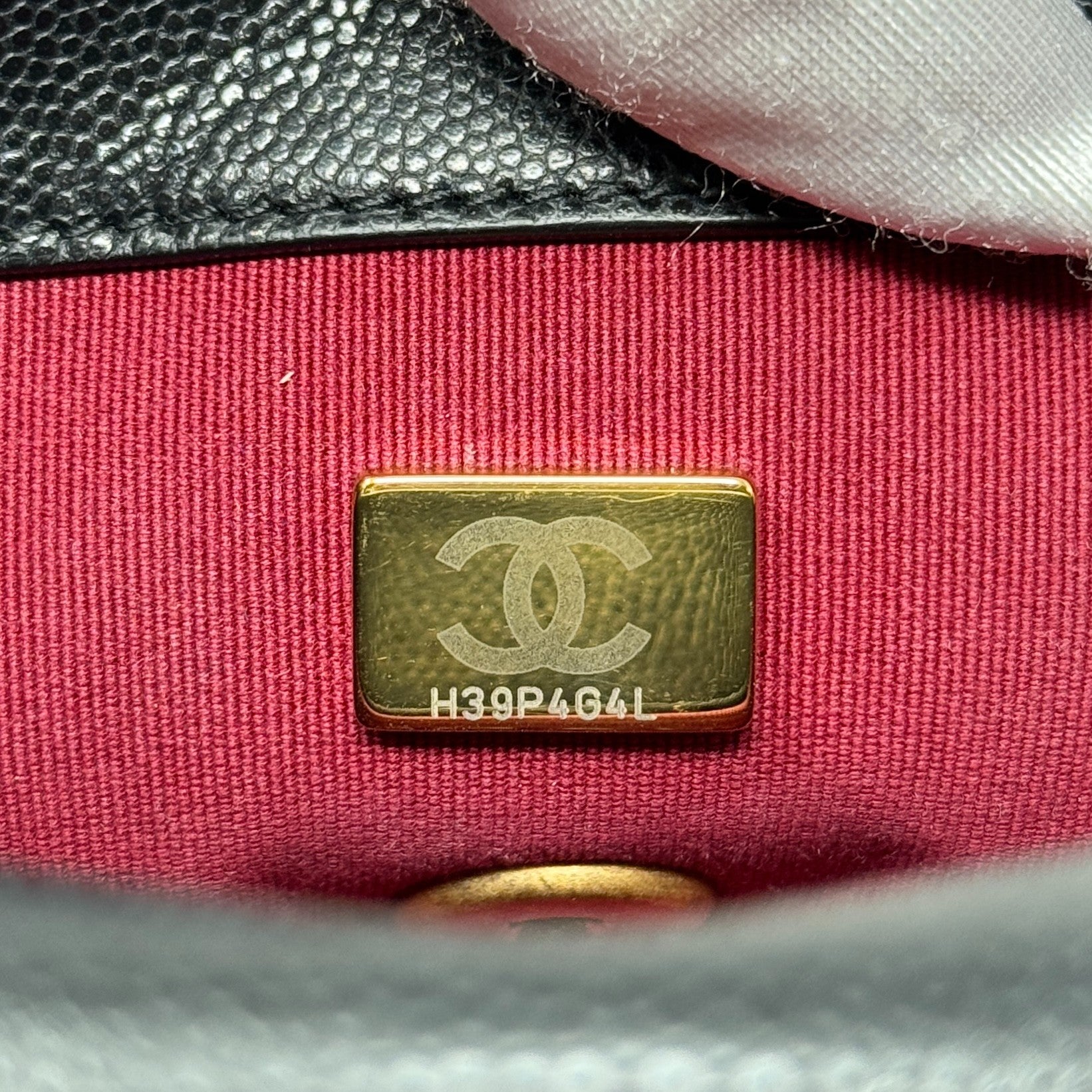 Chanel Black Mini Twist Your Buttons Flap