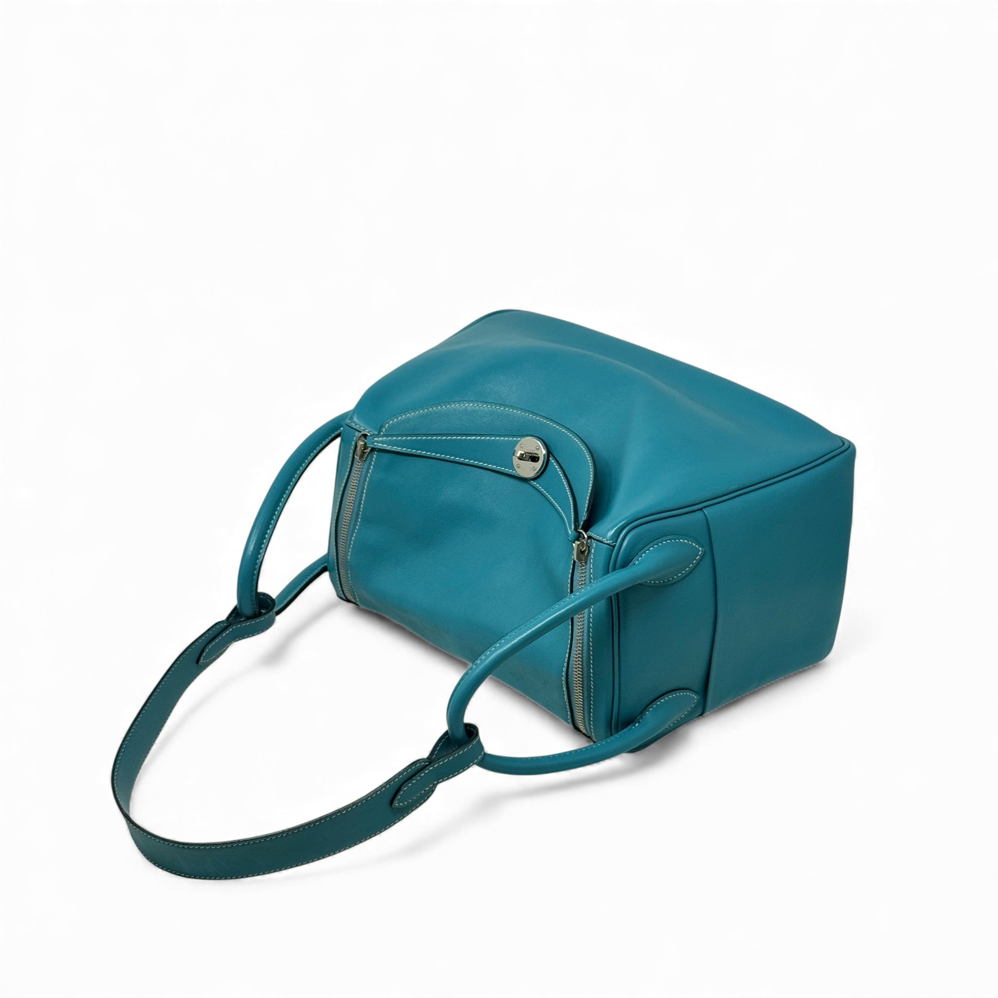 Hermes Turquoise Swift Lindy 30