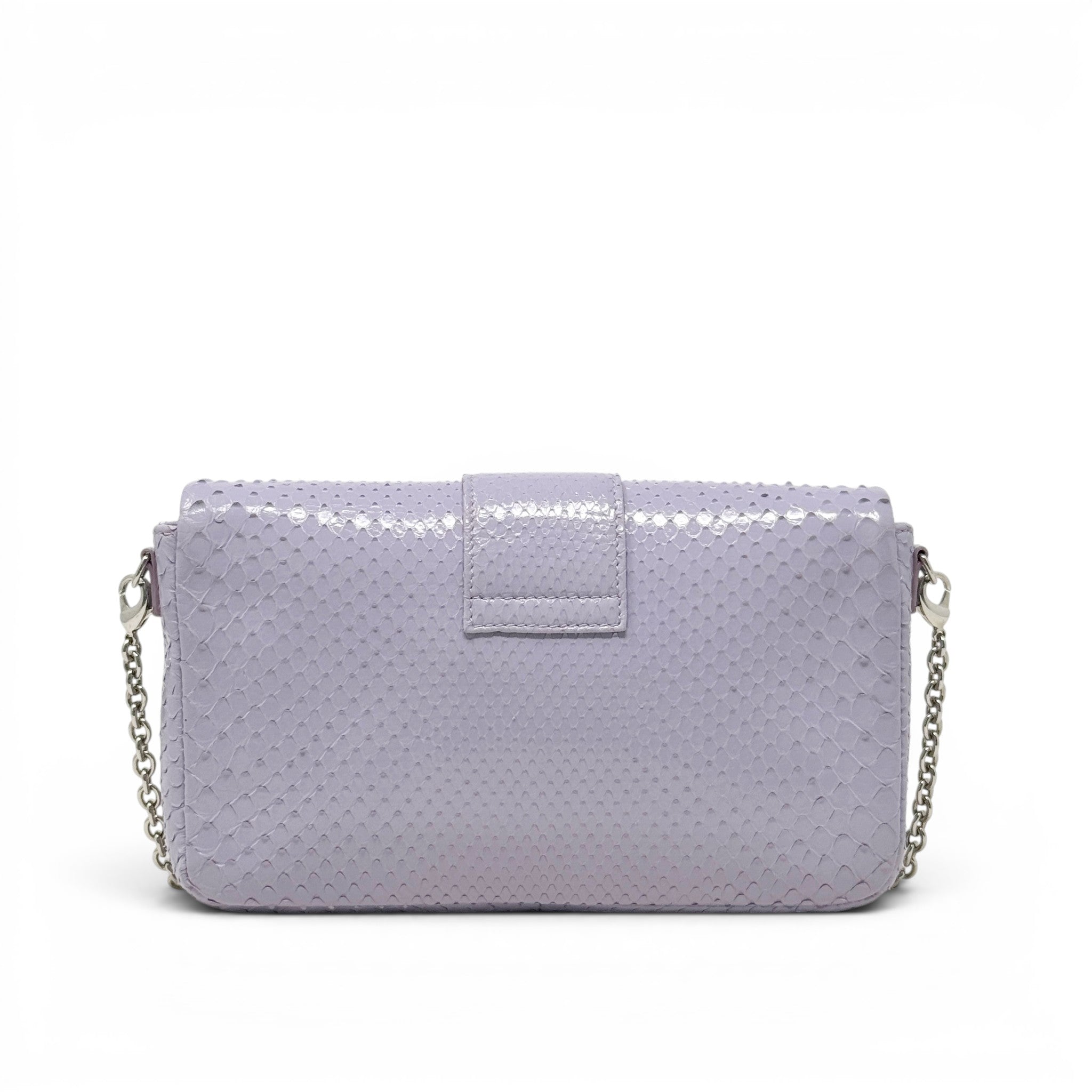 Dior Purple Python Miss Dior Promenade Bag