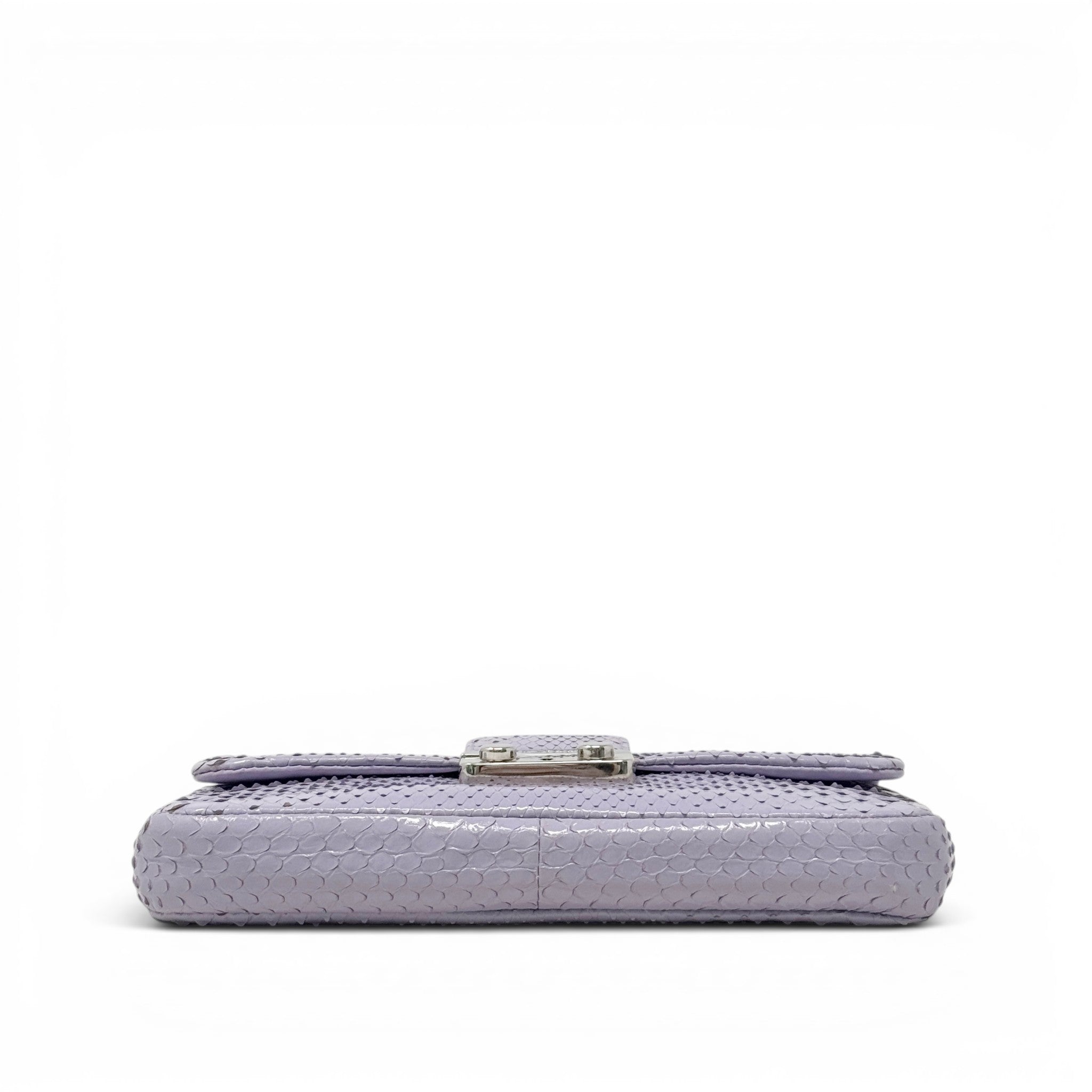 Dior Purple Python Miss Dior Promenade Bag