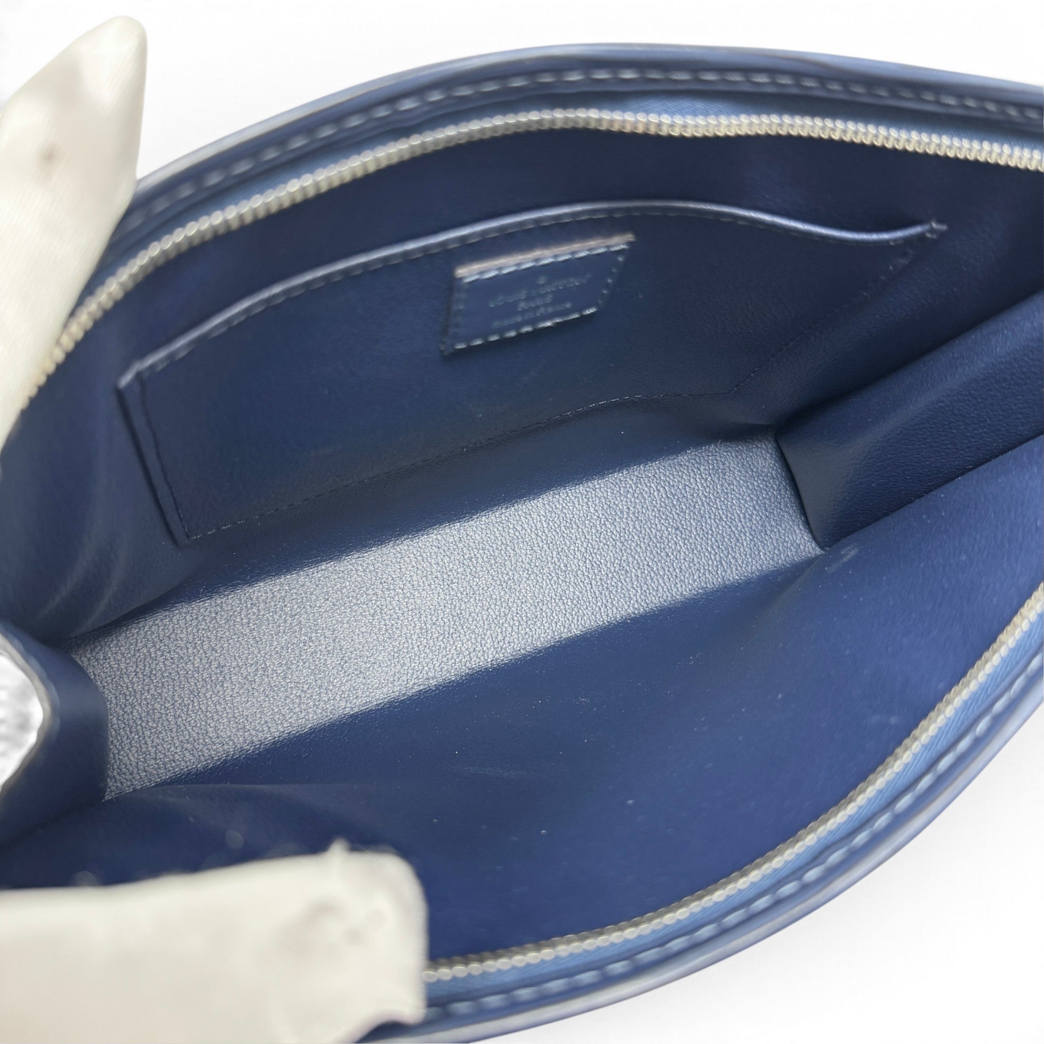 Louis Vuitton Navy Epi Toiletry 26