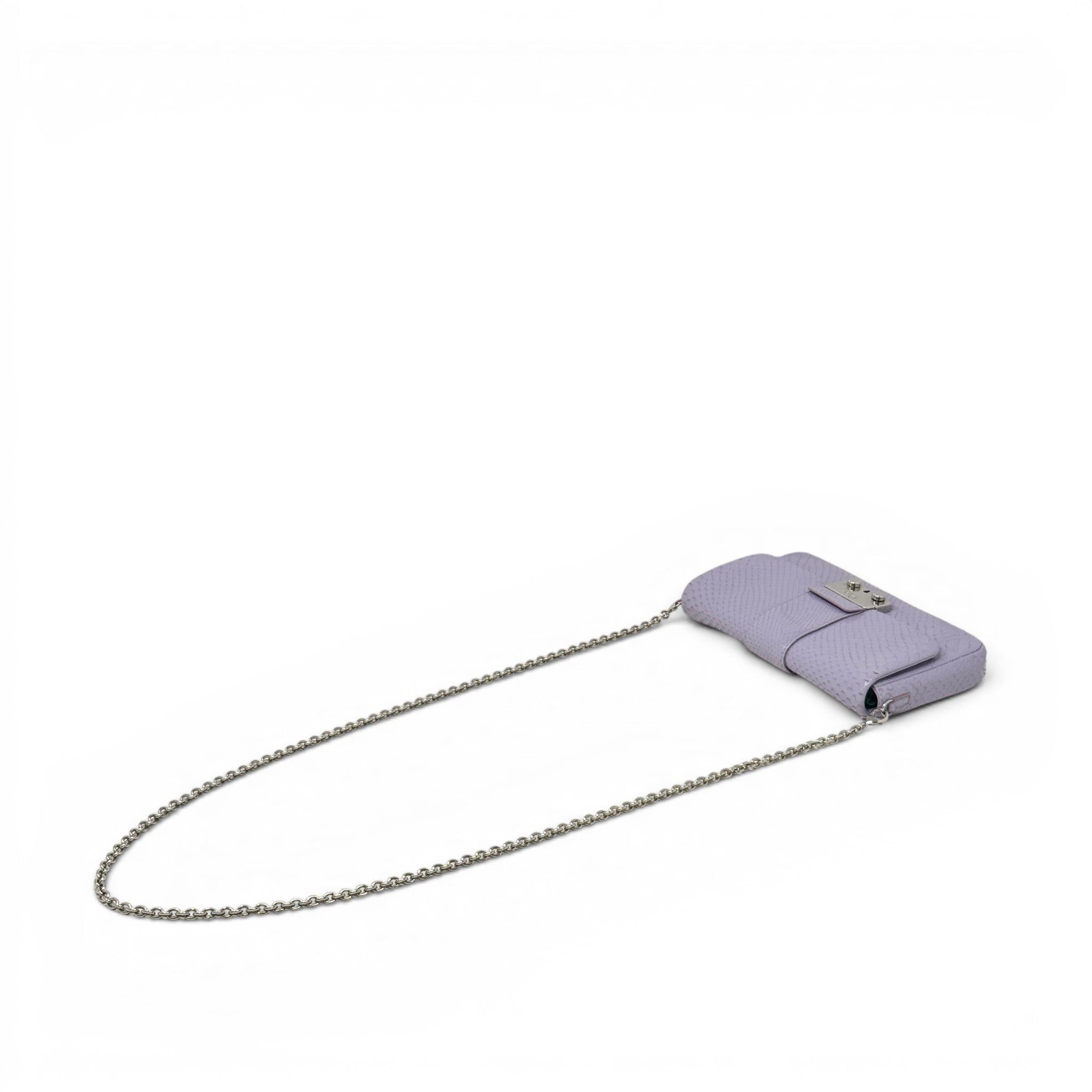 Dior Purple Python Miss Dior Promenade Bag