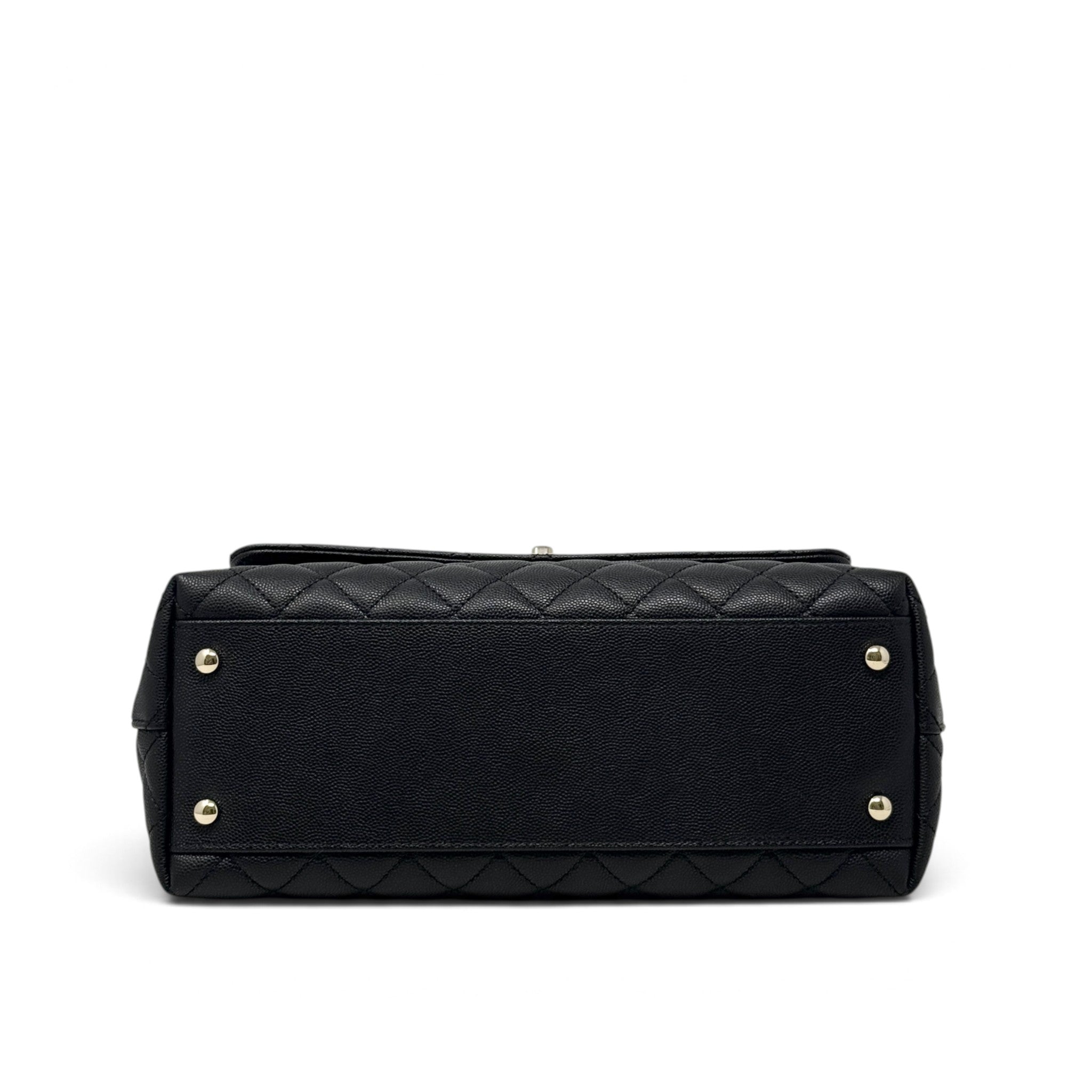 Chanel Black Medium Coco Handle
