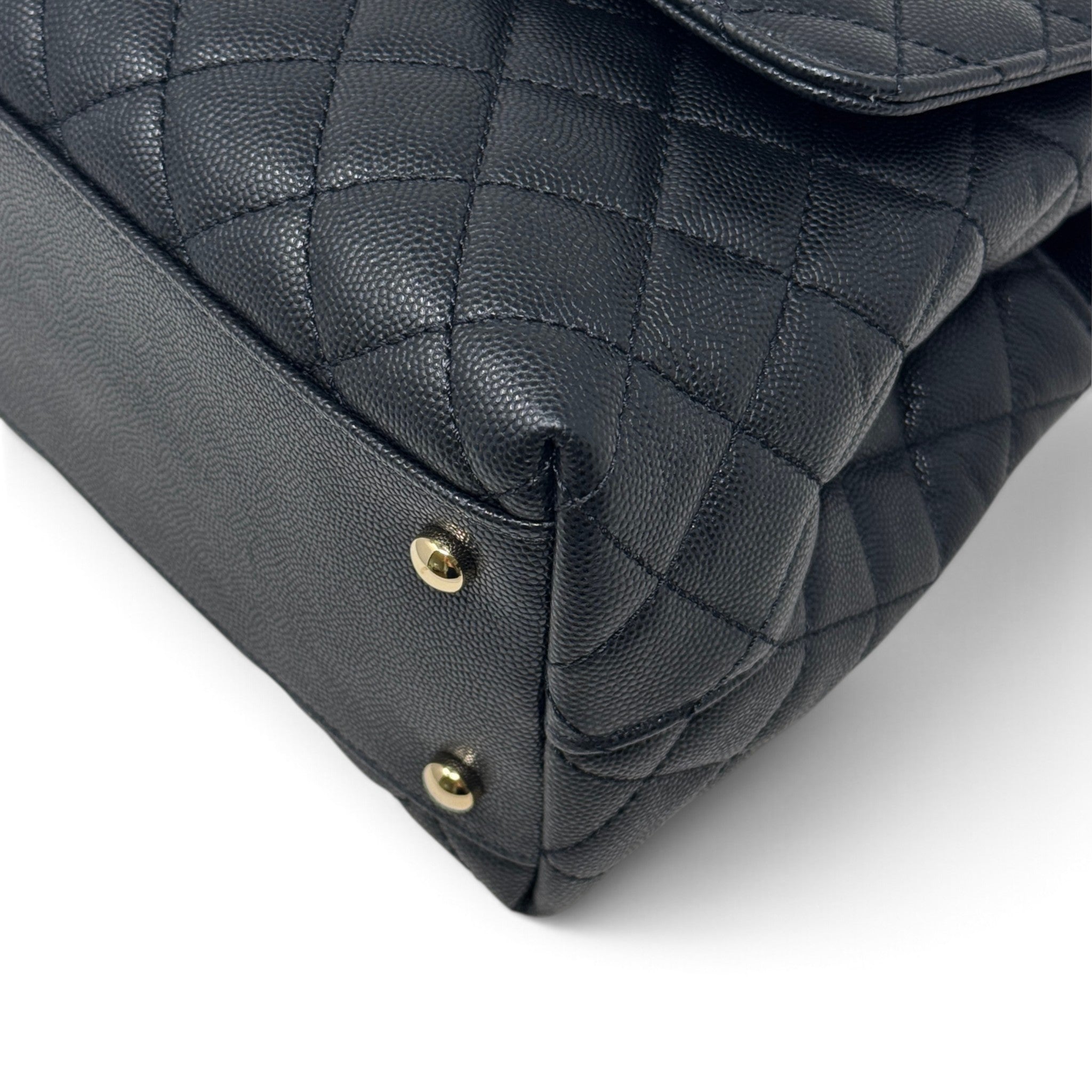 Chanel Black Medium Coco Handle