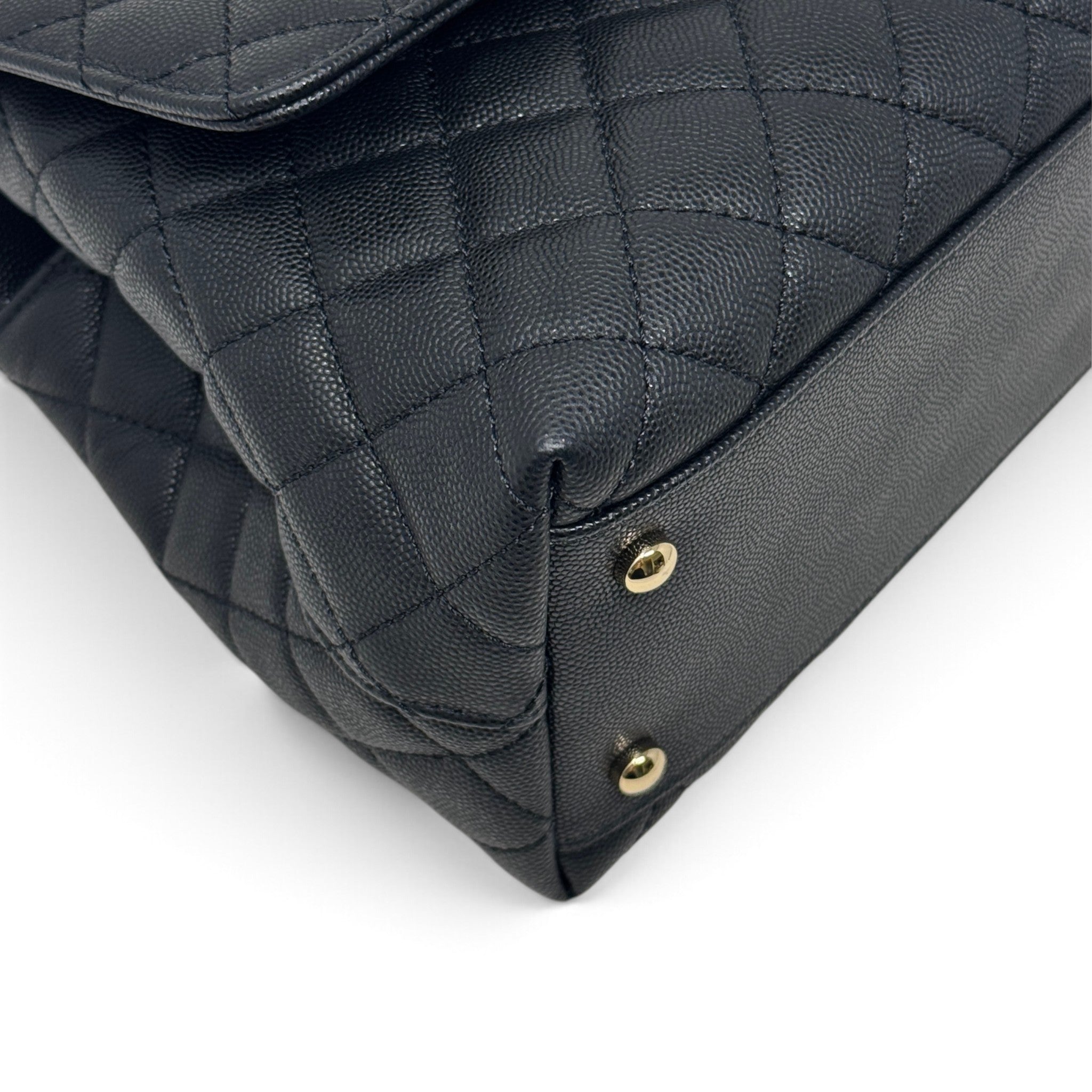 Chanel Black Medium Coco Handle