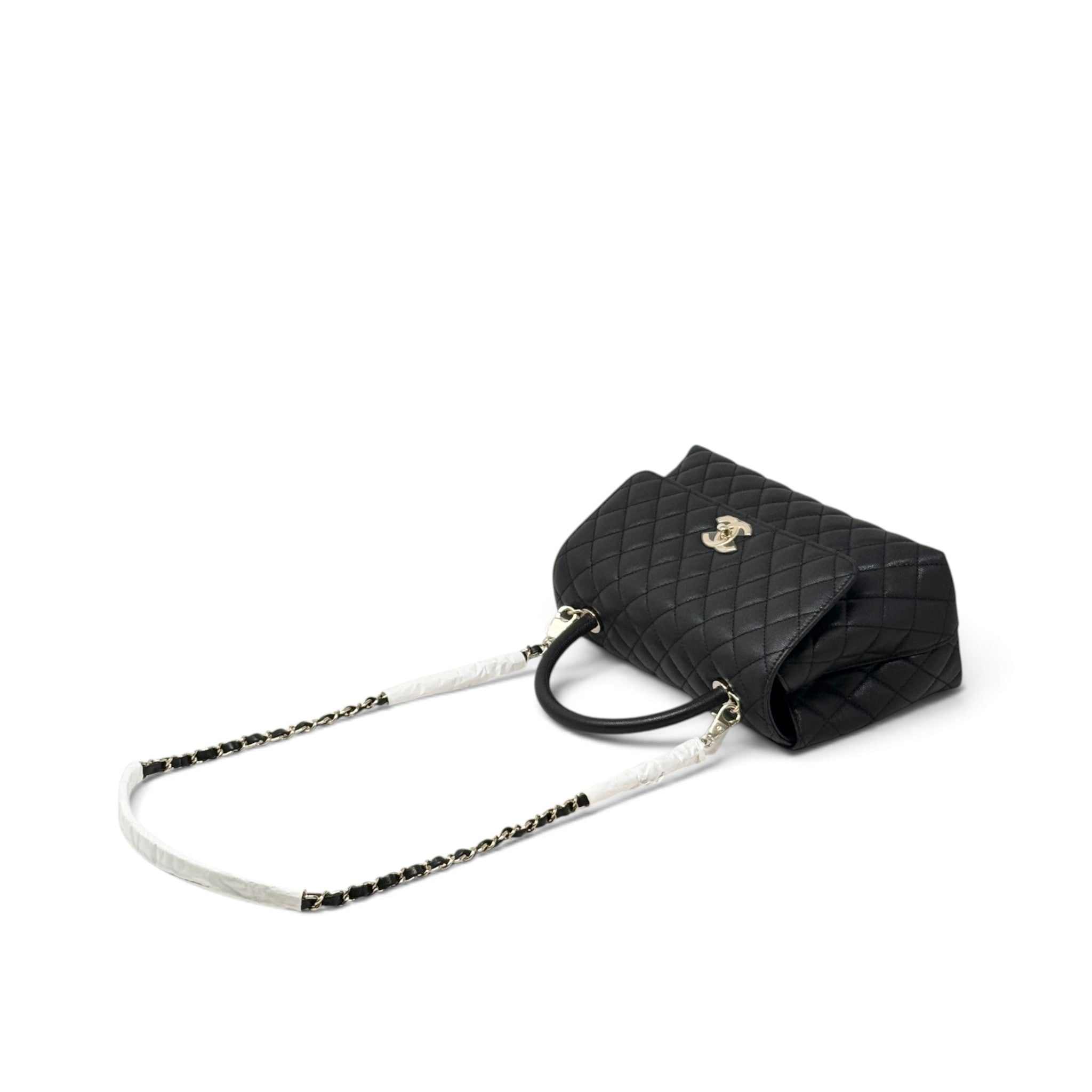 Chanel Black Medium Coco Handle
