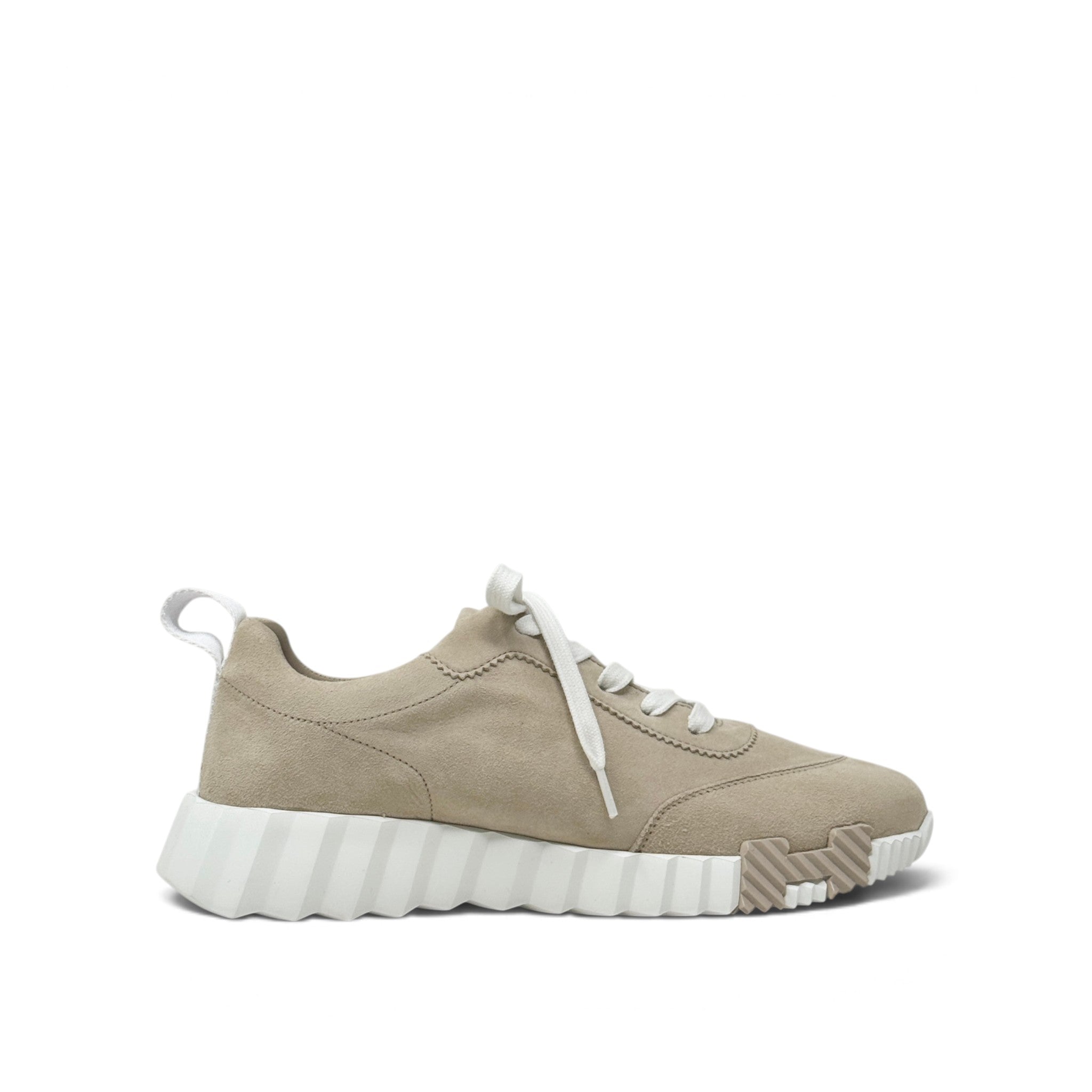 Hermes Beige Bouncing Sneakers 36