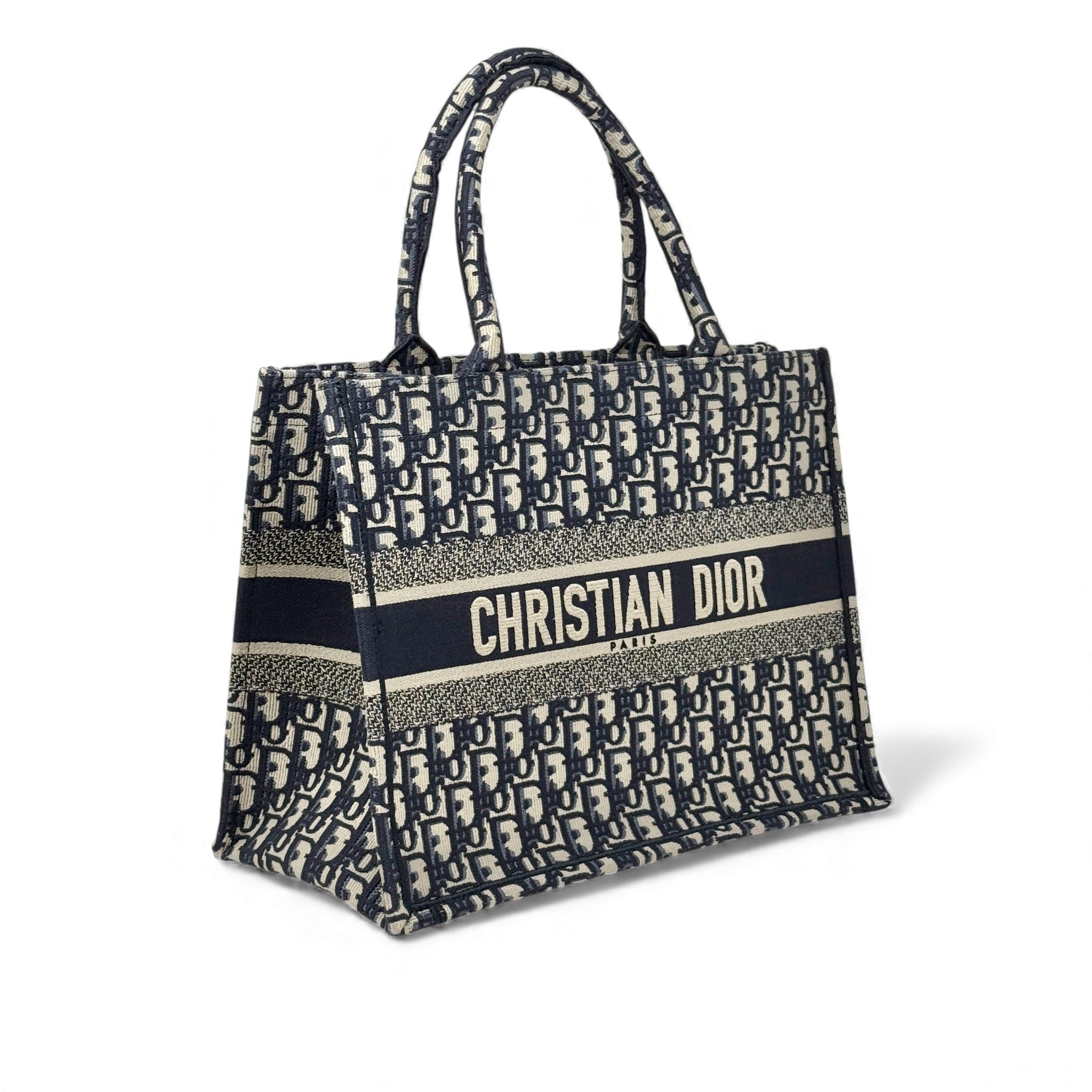 Dior Blue Oblique Medium Book Tote