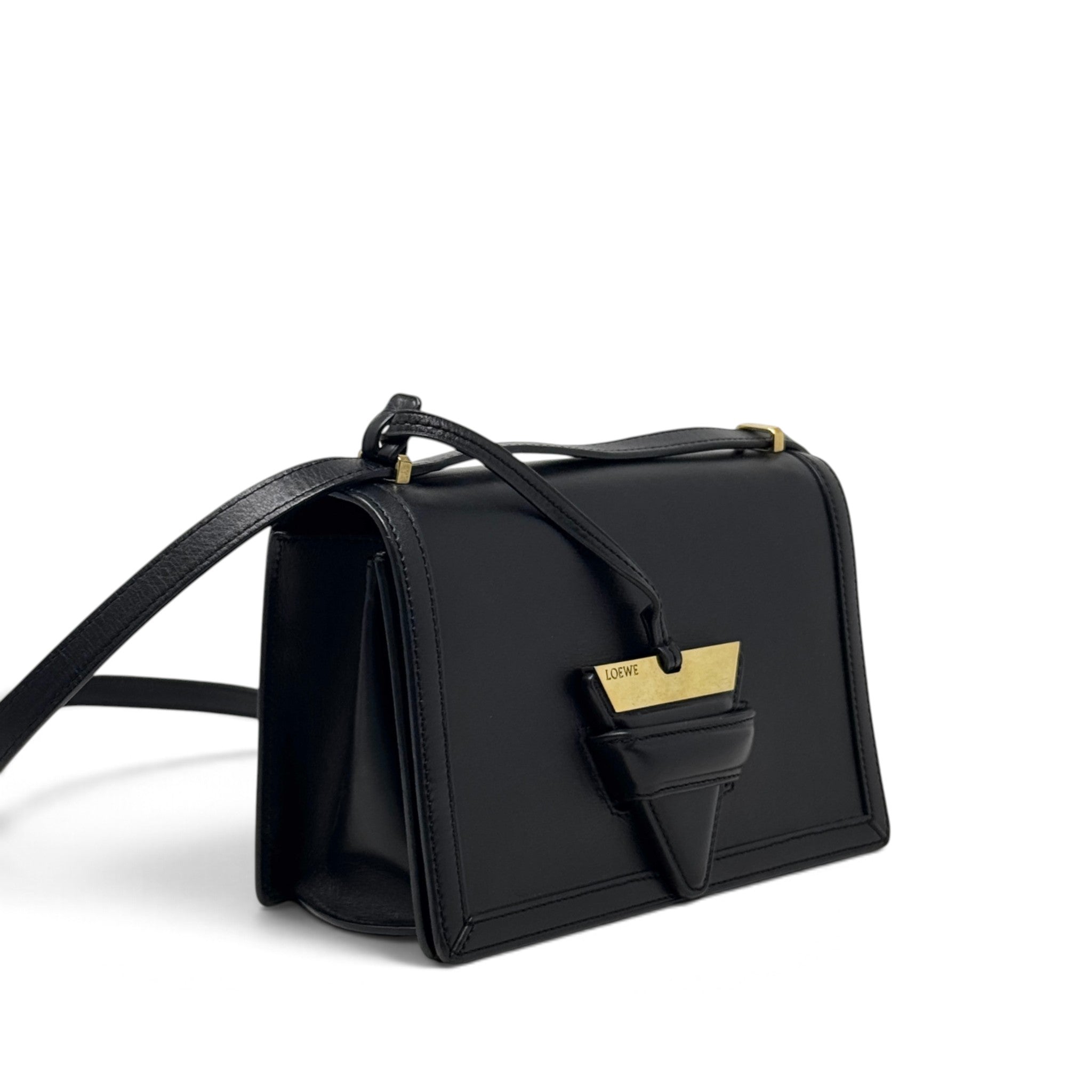Loewe Black Small Barcelona Bag