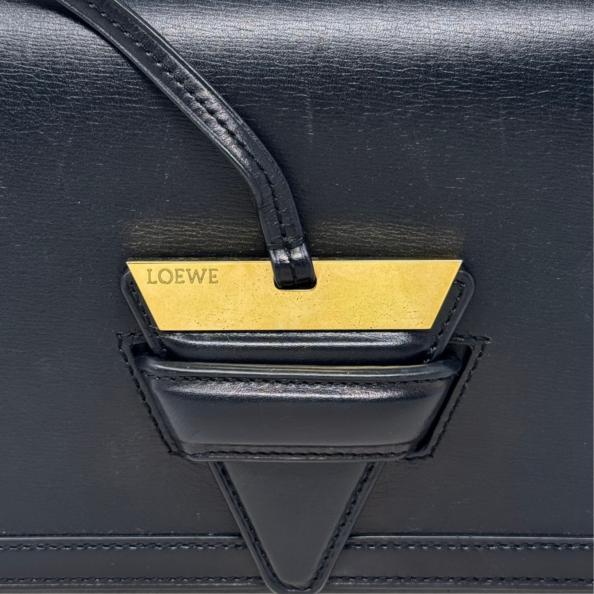 Loewe Black Small Barcelona Bag