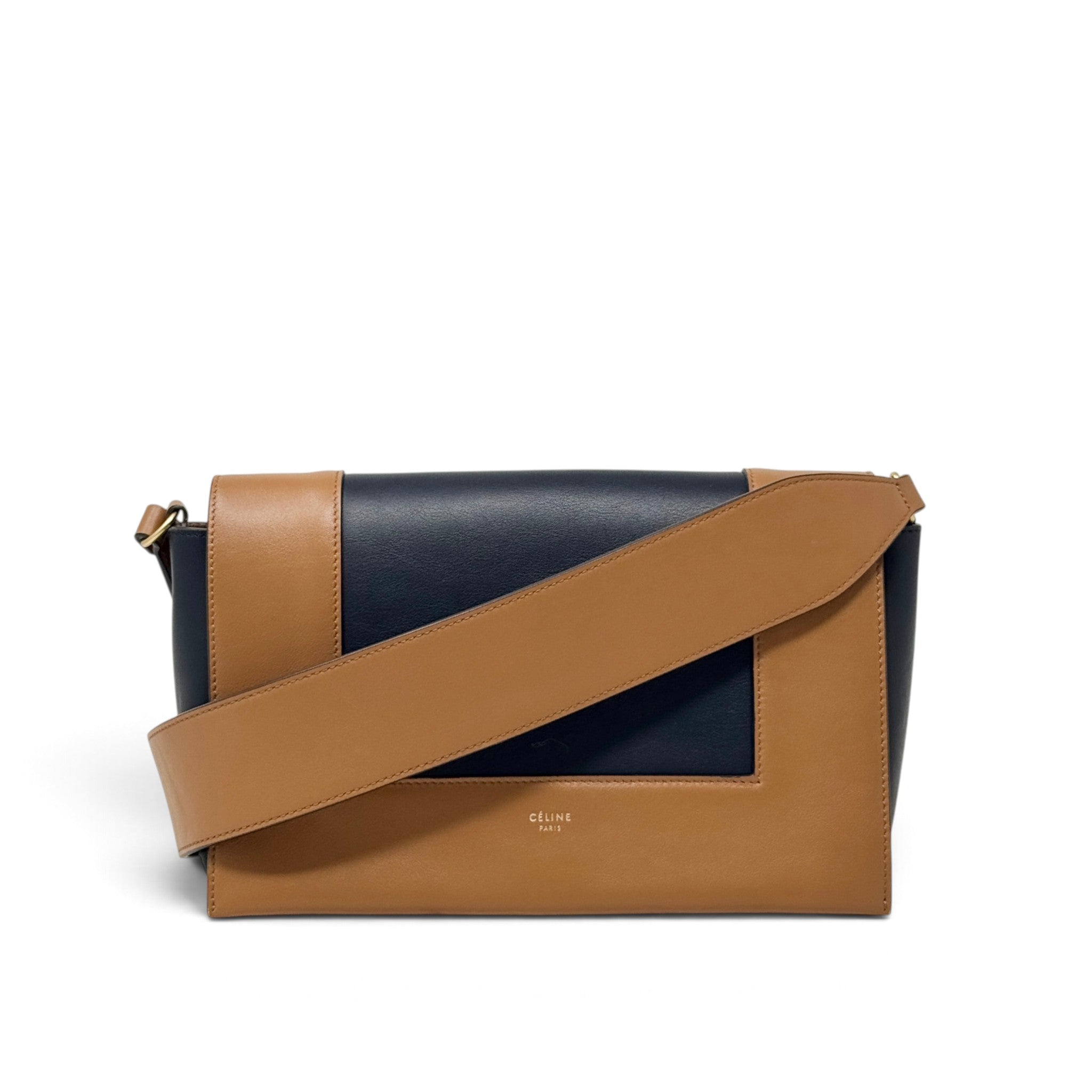 Celine Brown Medium Frame Bag