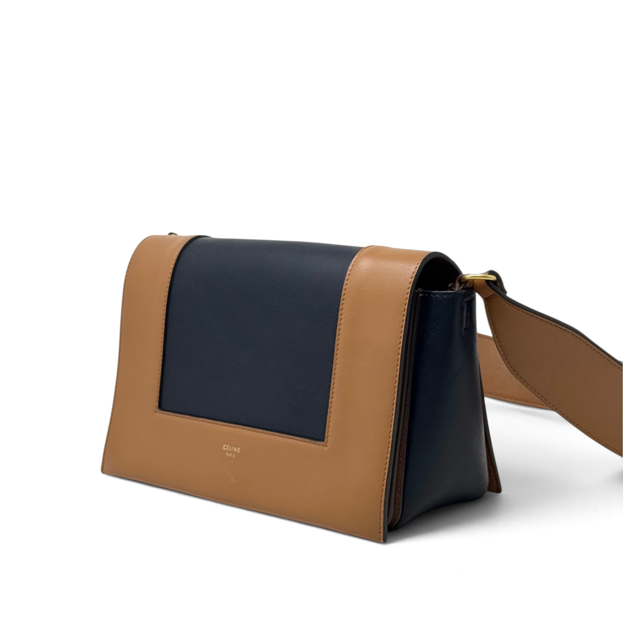 Celine Brown Medium Frame Bag